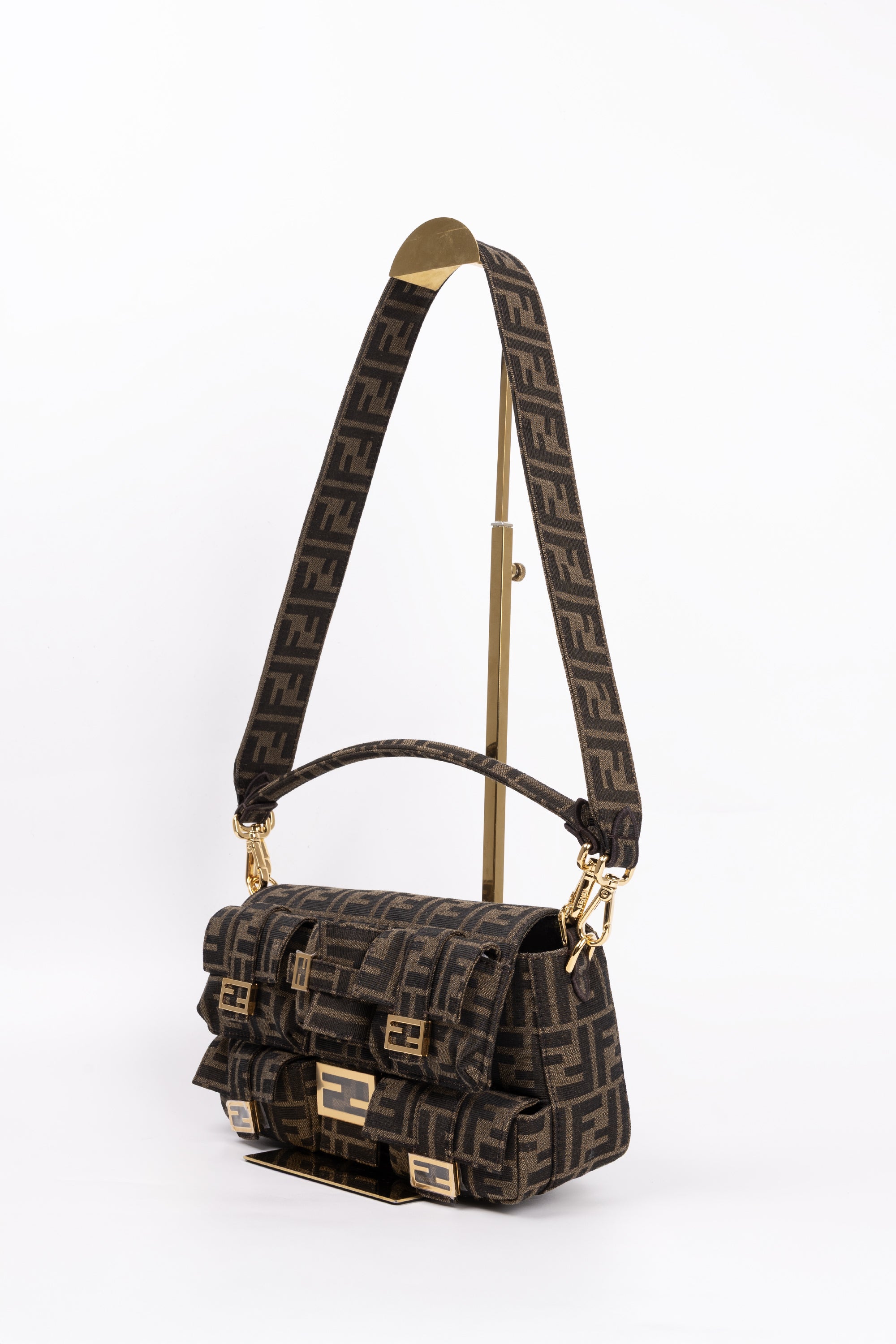 Fendi Baguette in Tela FF Multi Pochette