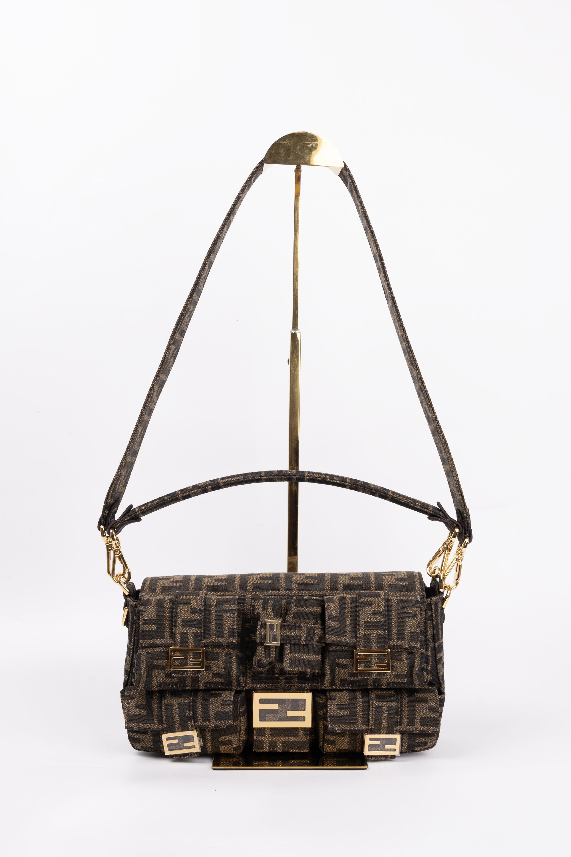 Fendi Baguette in Tela FF Multi Pochette