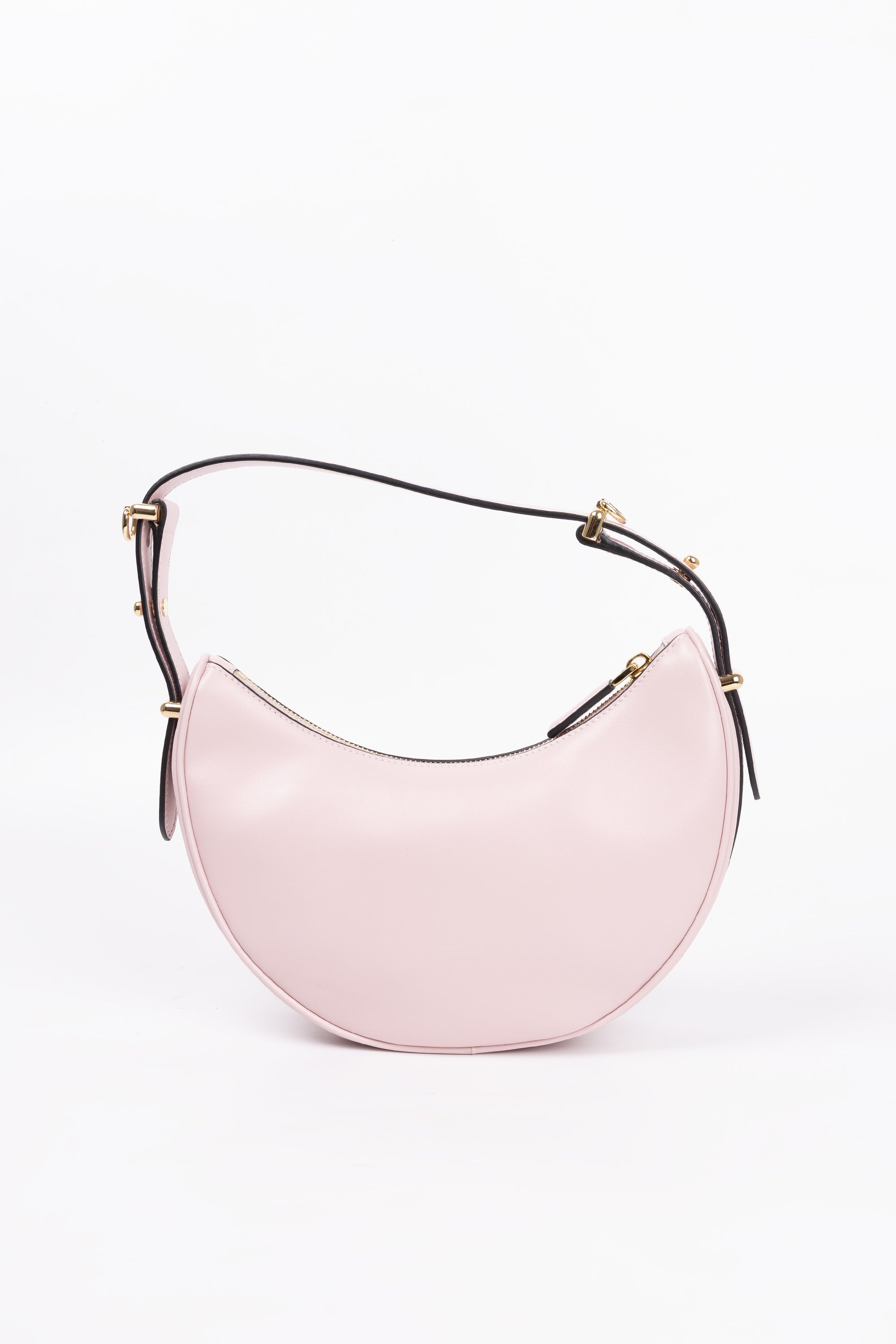 Prada Borsa a Spalla Arqué in pelle rosa