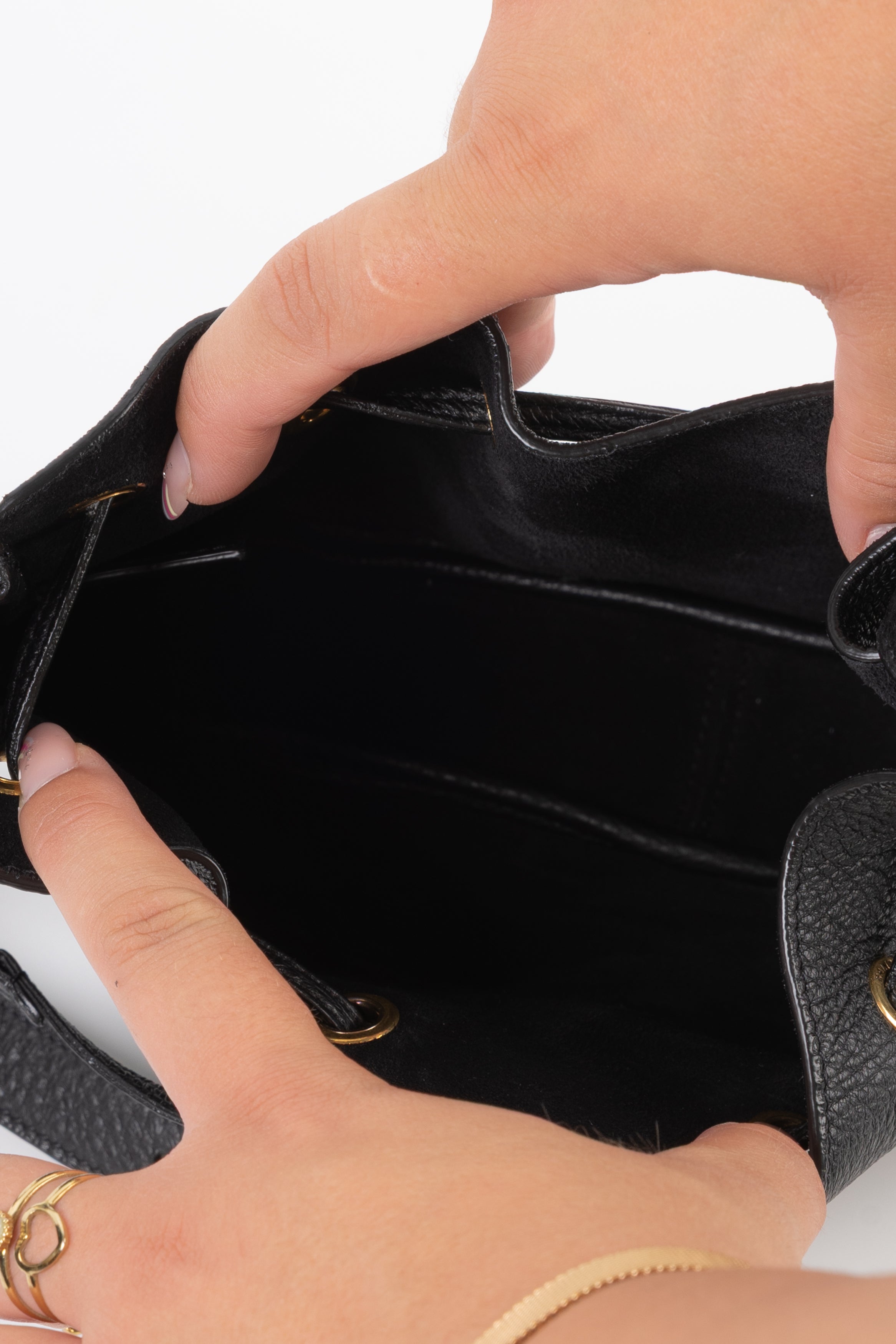 saint laurent Hobo paris mini nera