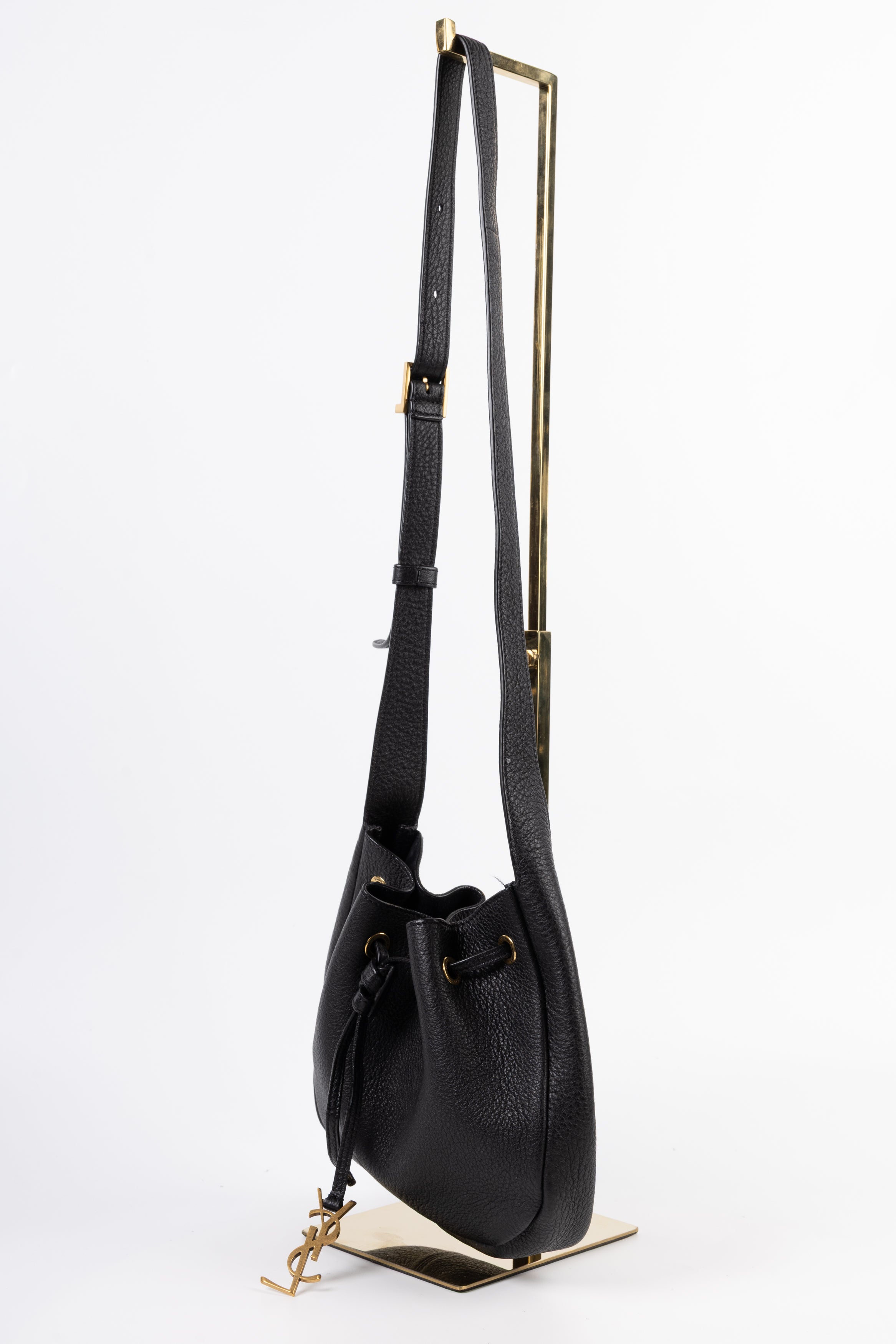 saint laurent Hobo paris mini nera