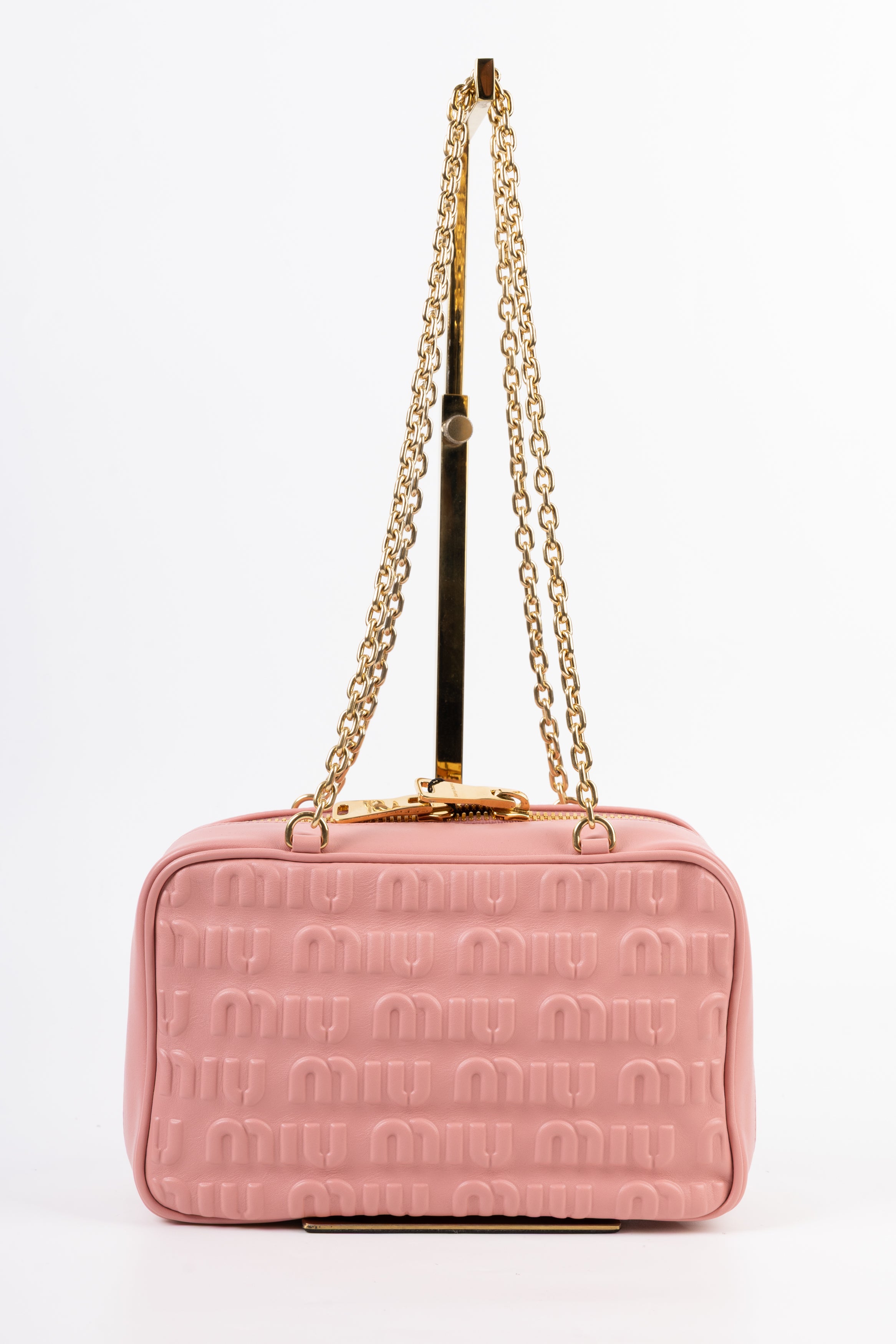 Miu Miu Camera Logo Rosa