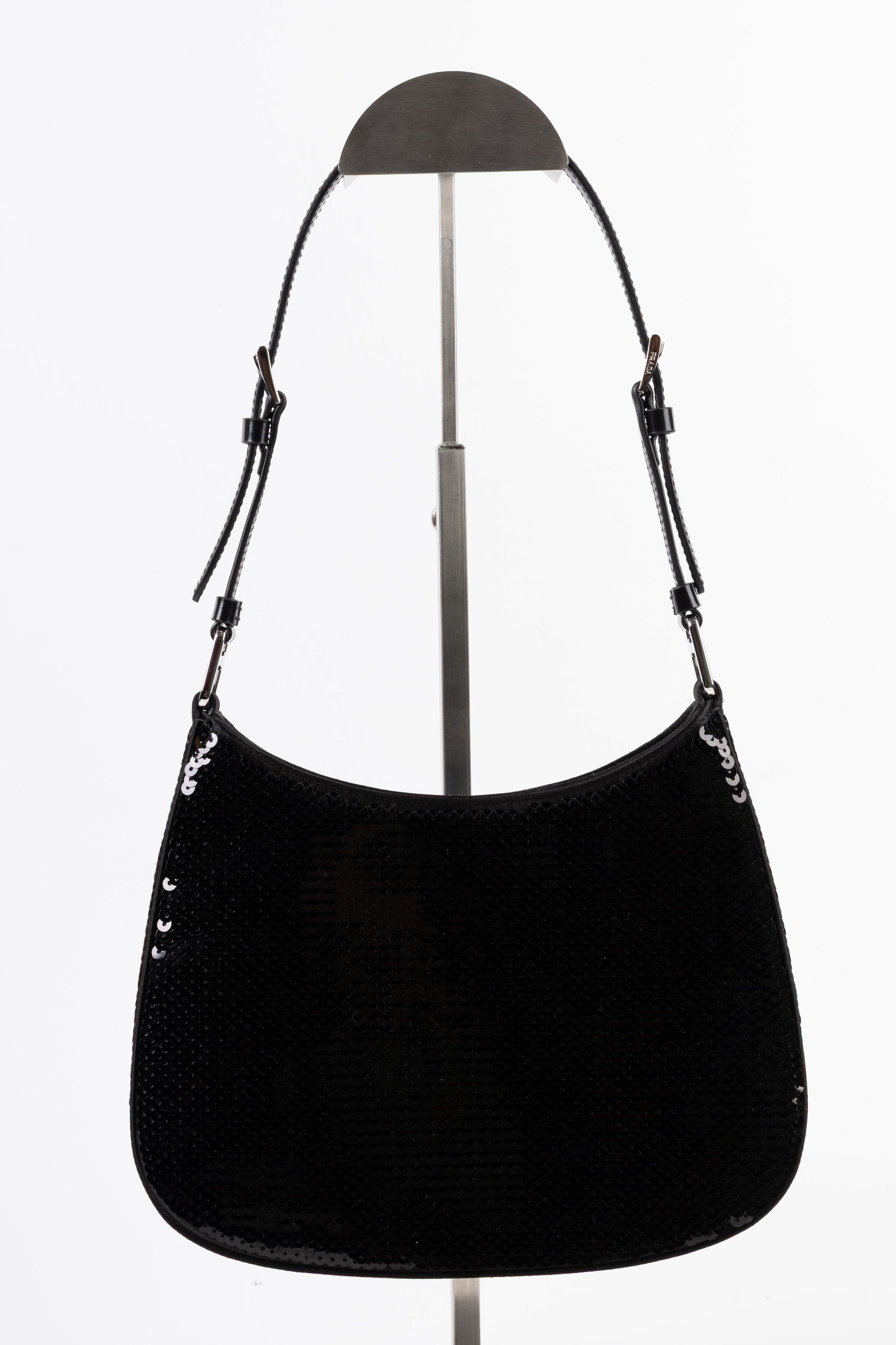 Prada Cleo Paillettes Nera