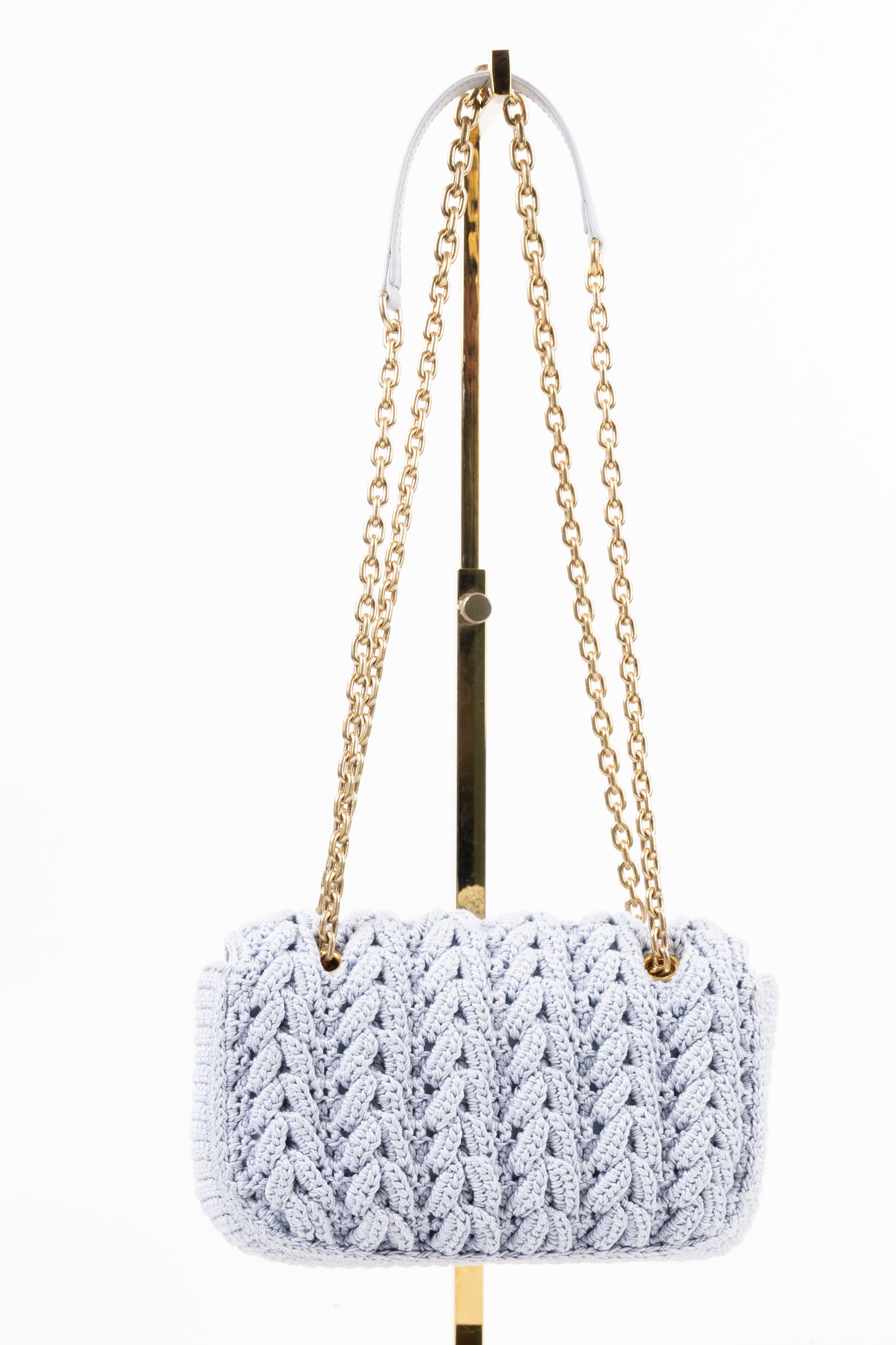 Miu Miu in Maglia con Trecce Fiordaliso