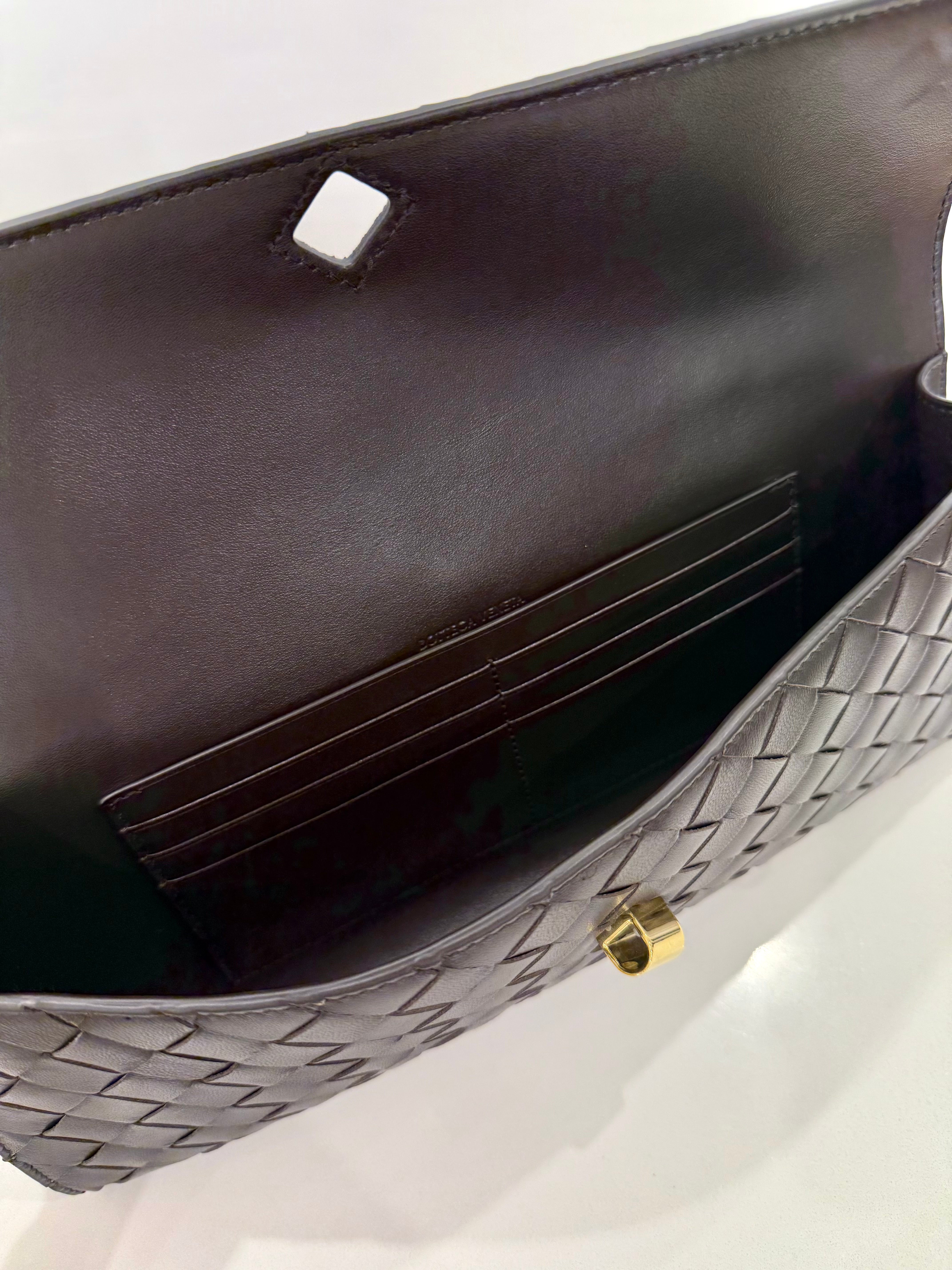BOTTEGA VENETA ANDIAMO CLUTCH FONDANT