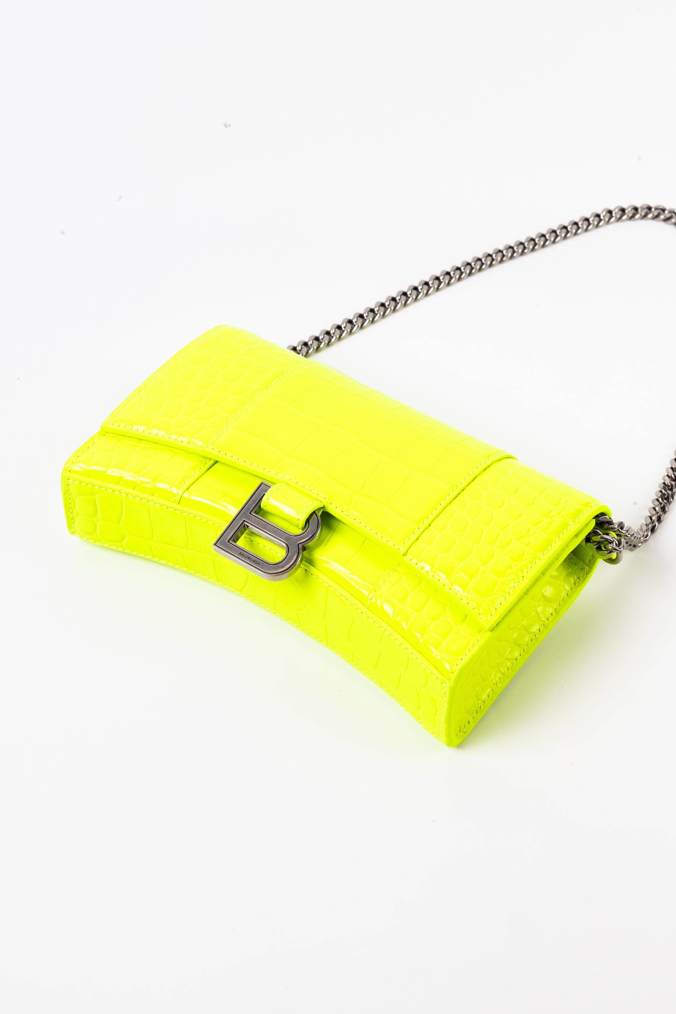 Balenciaga Hourglass Giallo Fluo