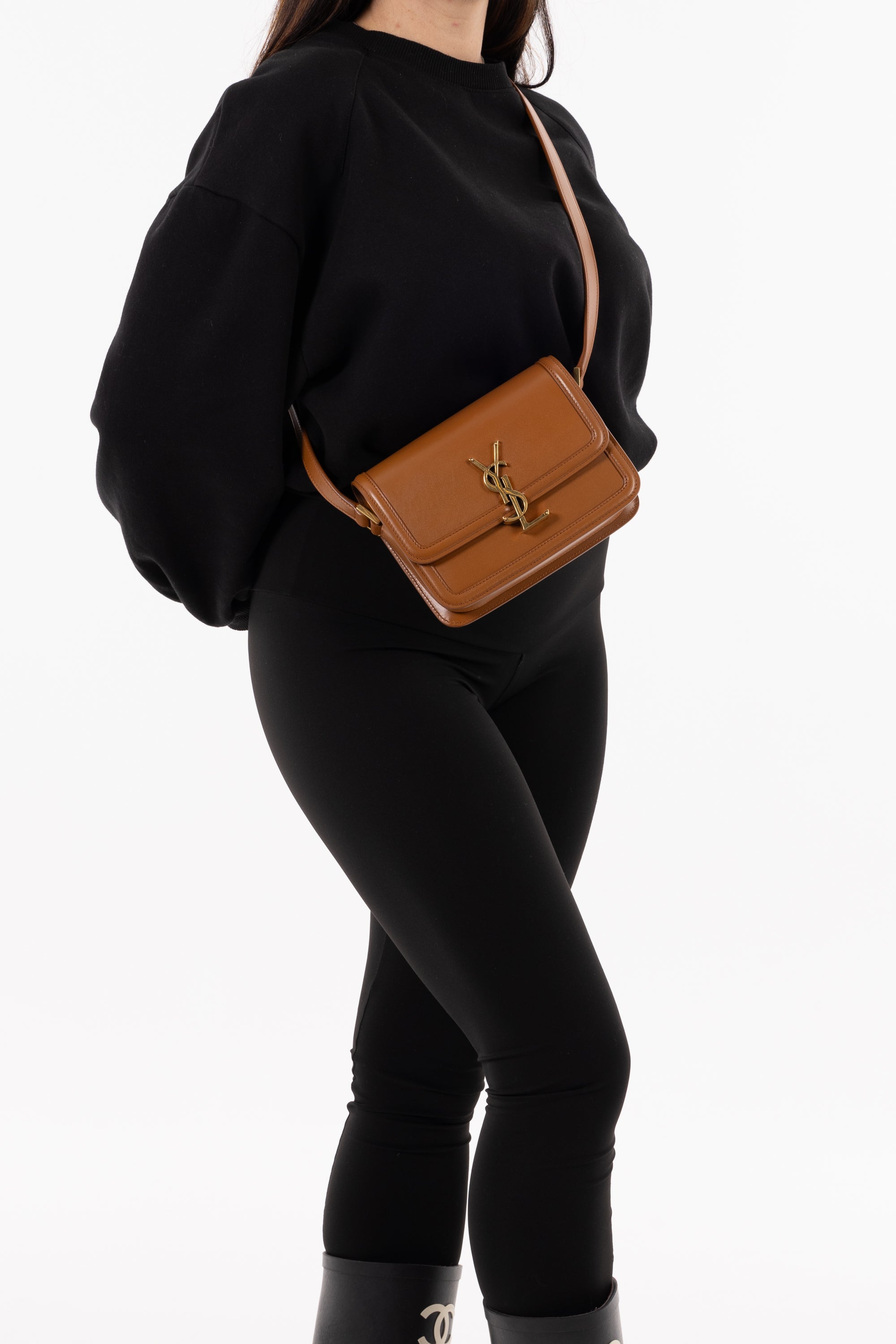 Saint Laurent Solferino Small Cuoio
