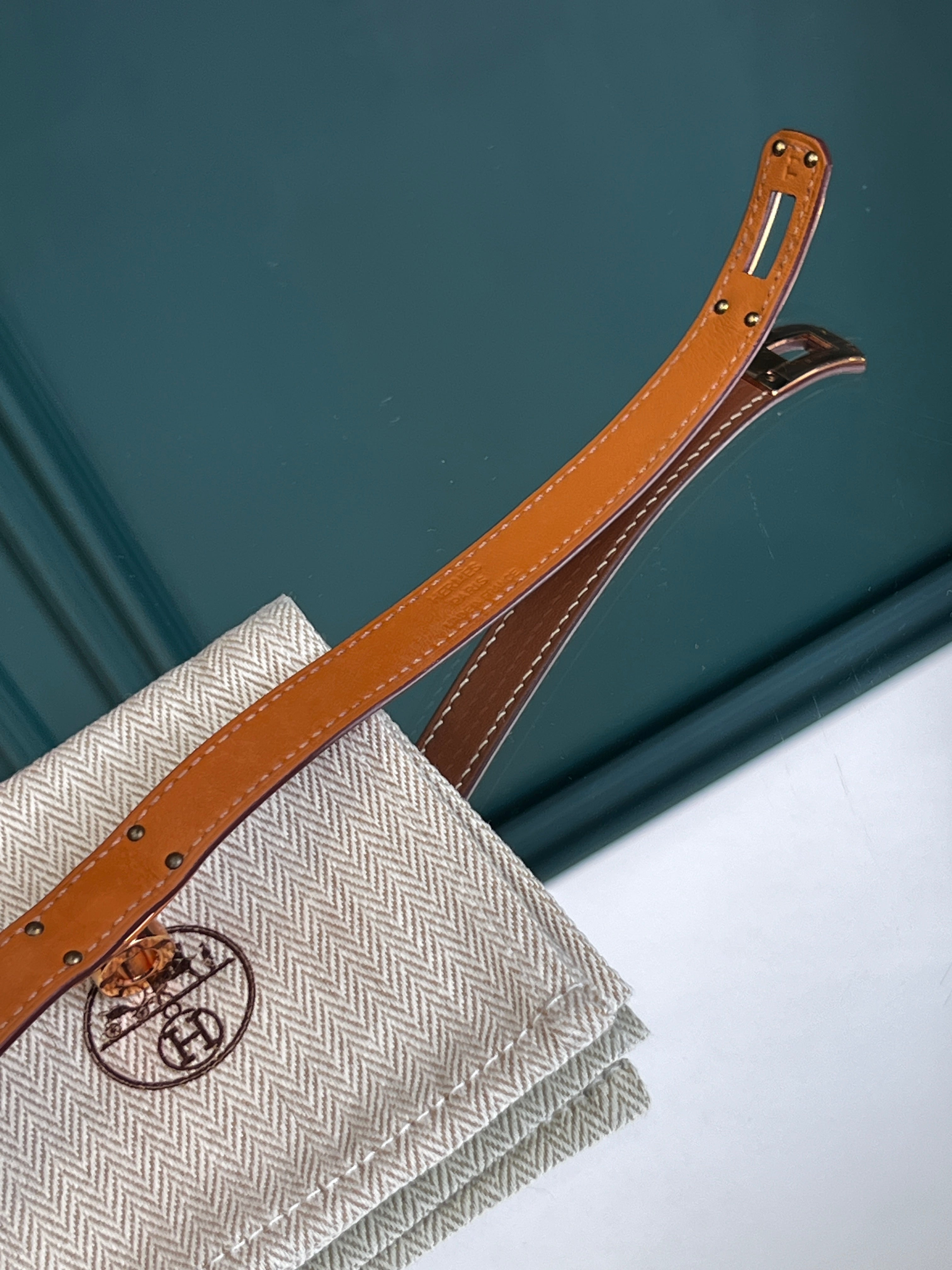 Hermés bracciale Kelly gold