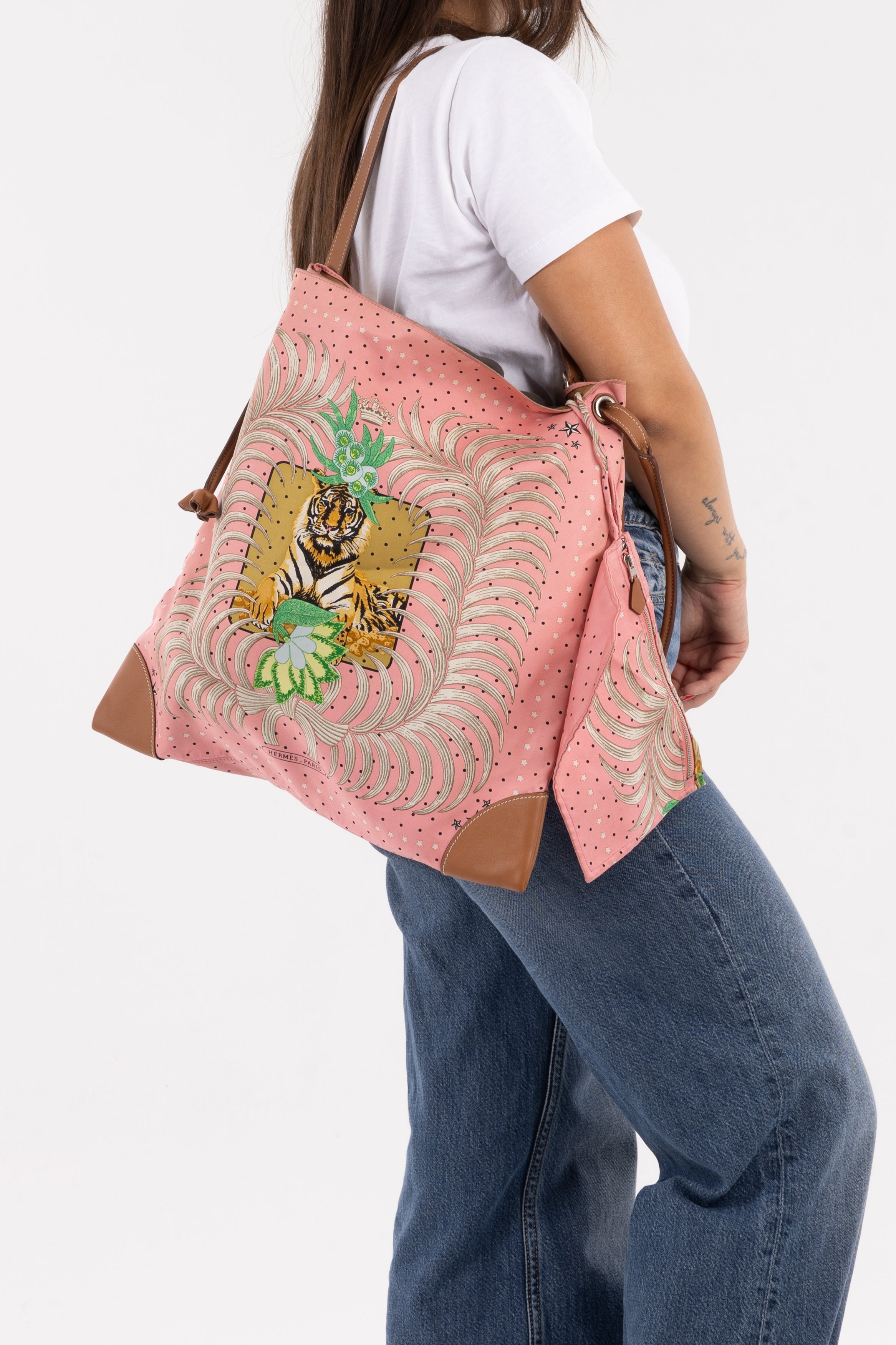 Hermes Silk City Rosa