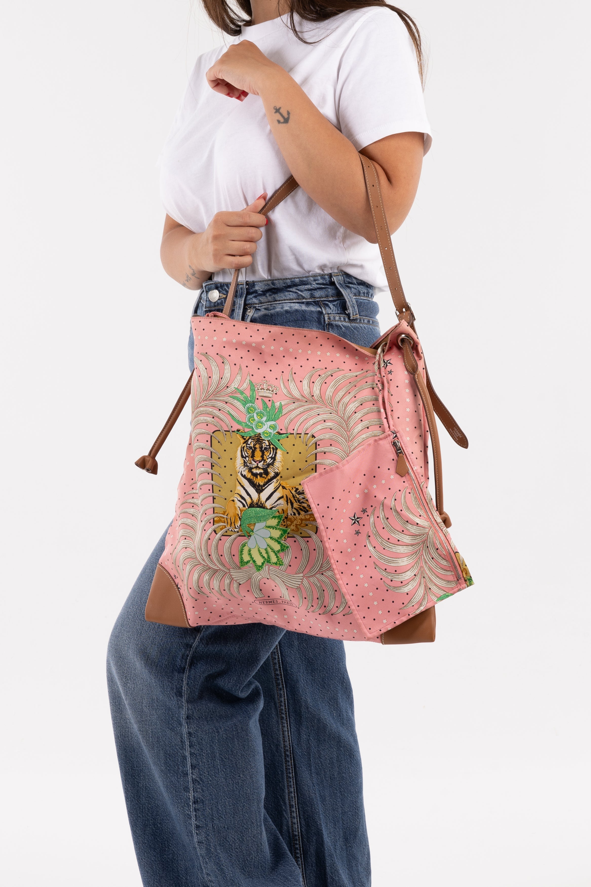 Hermes Silk City Rosa
