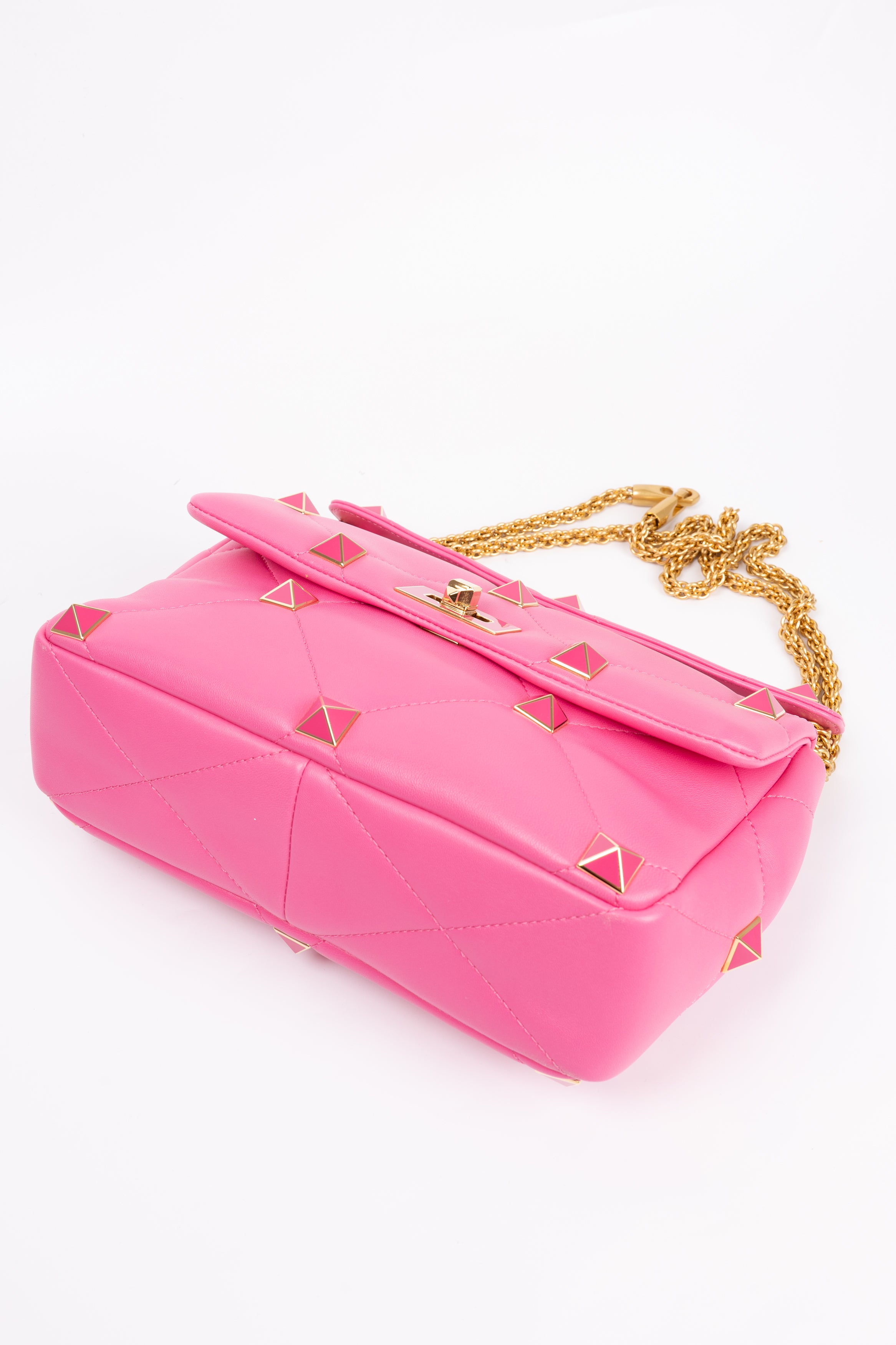 Valentino Roman Stud Fucsia