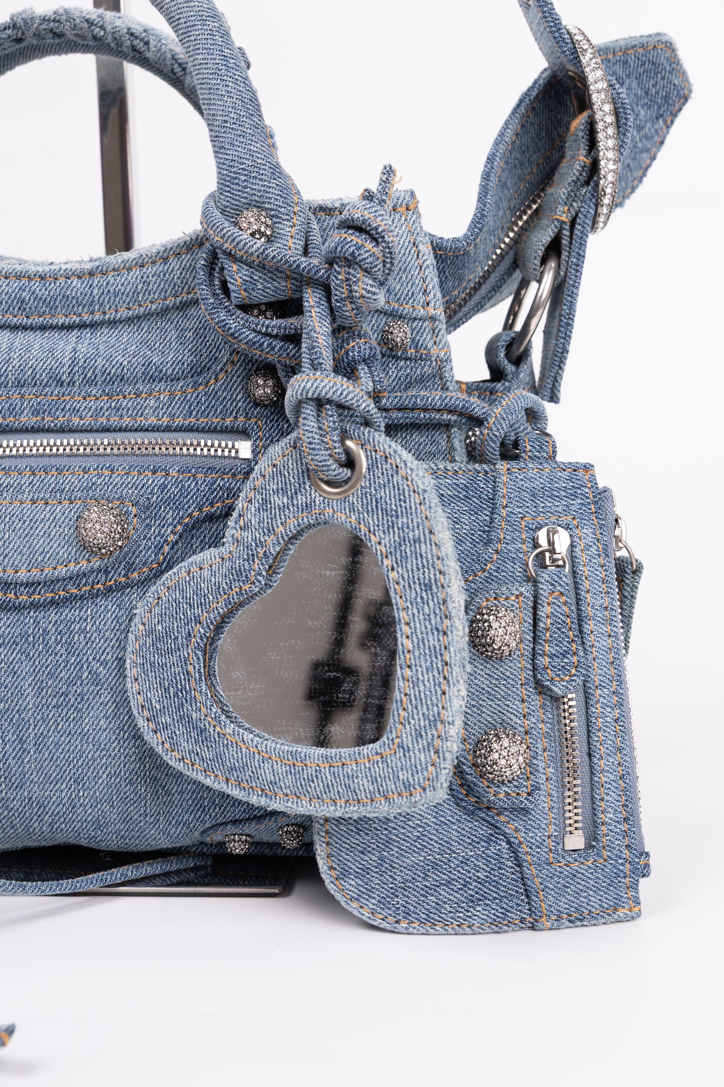 Balenciaga City in denim