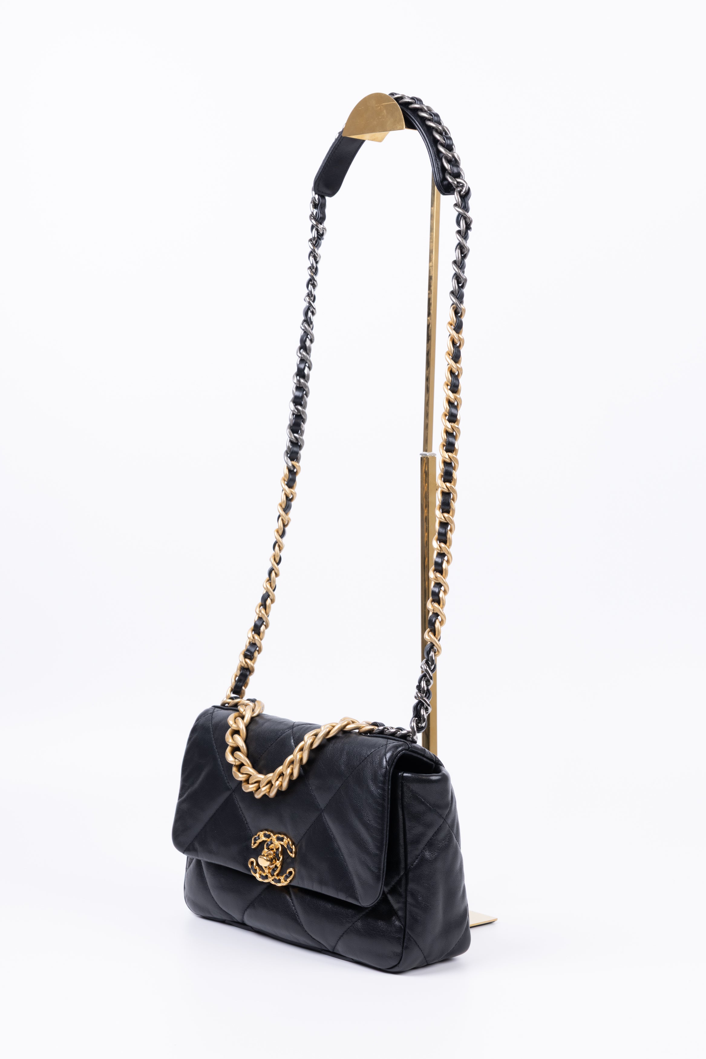 CHANEL 19 SMALL NERA