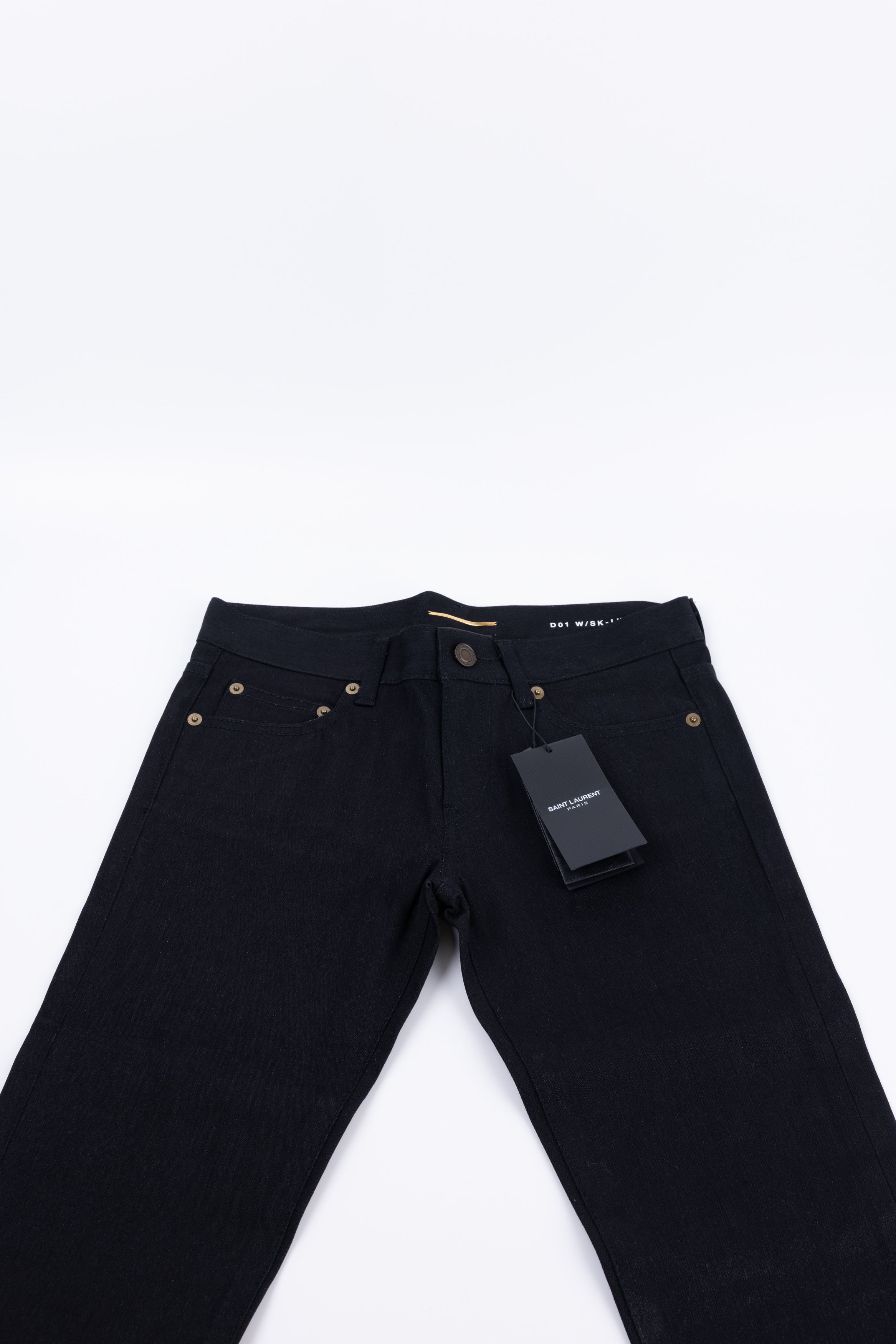 Saint laurent pantalone jeans nero