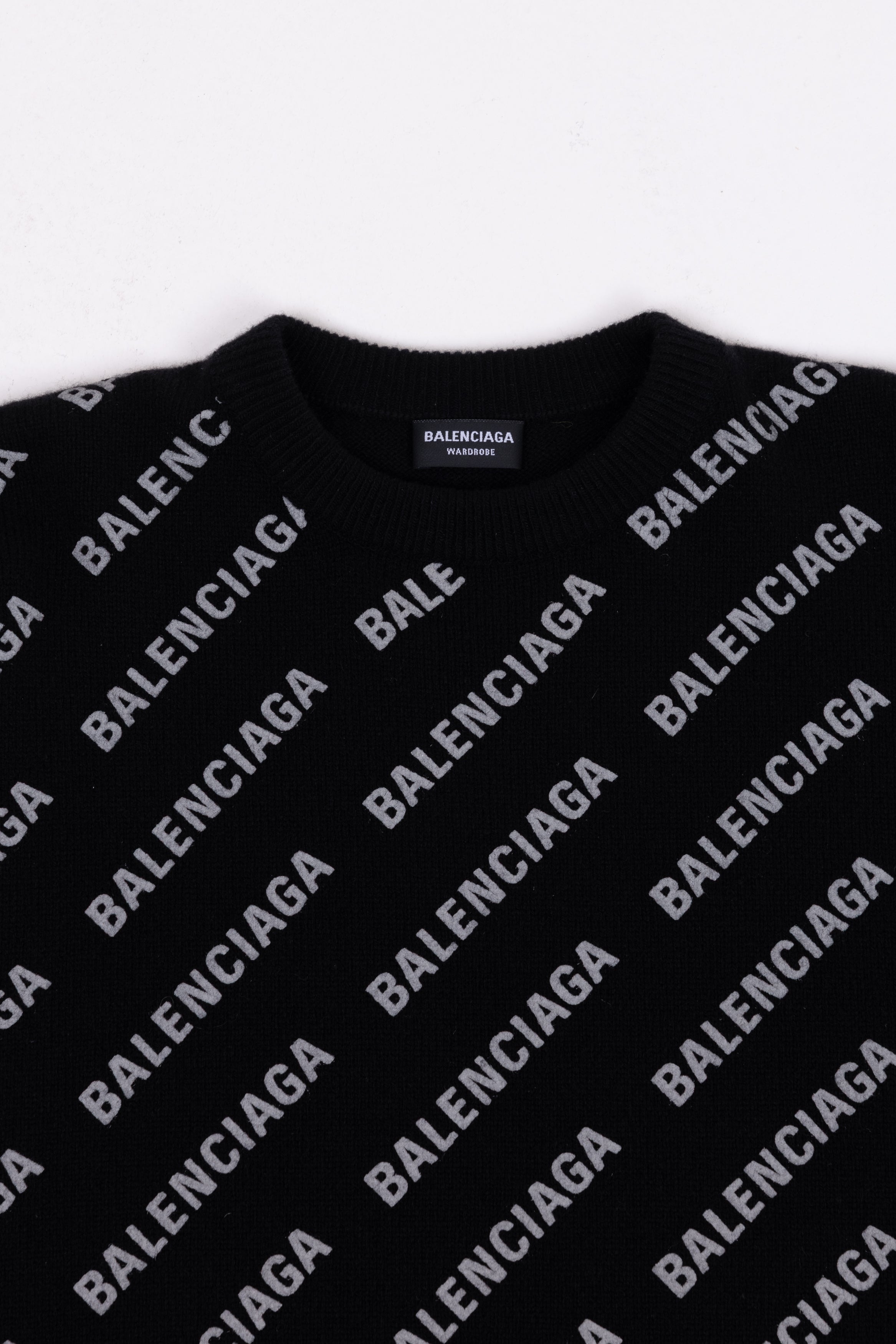 balenciaga maglione stampa balenciaga