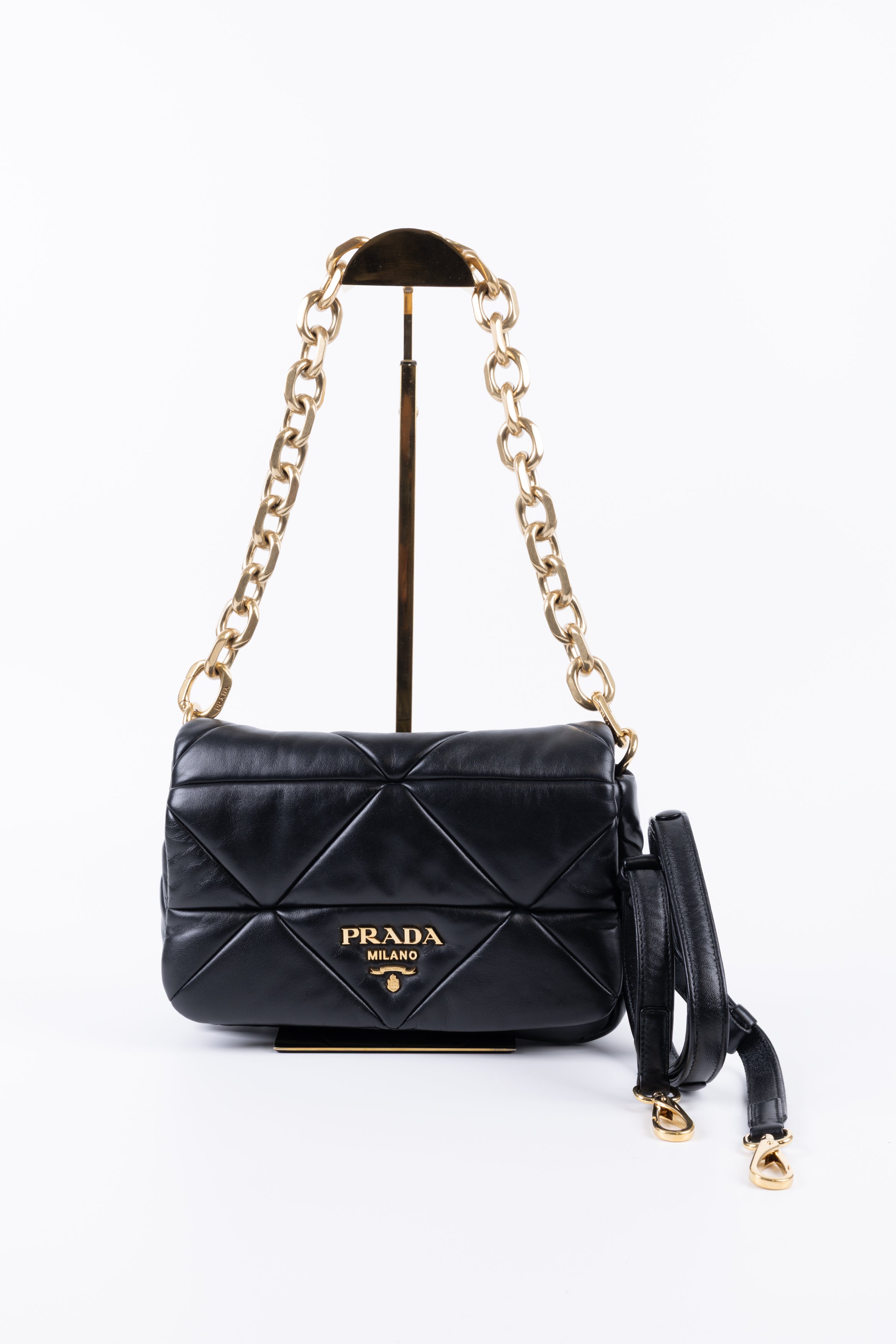 PARDA SPECTRUM IN PELLE NERA