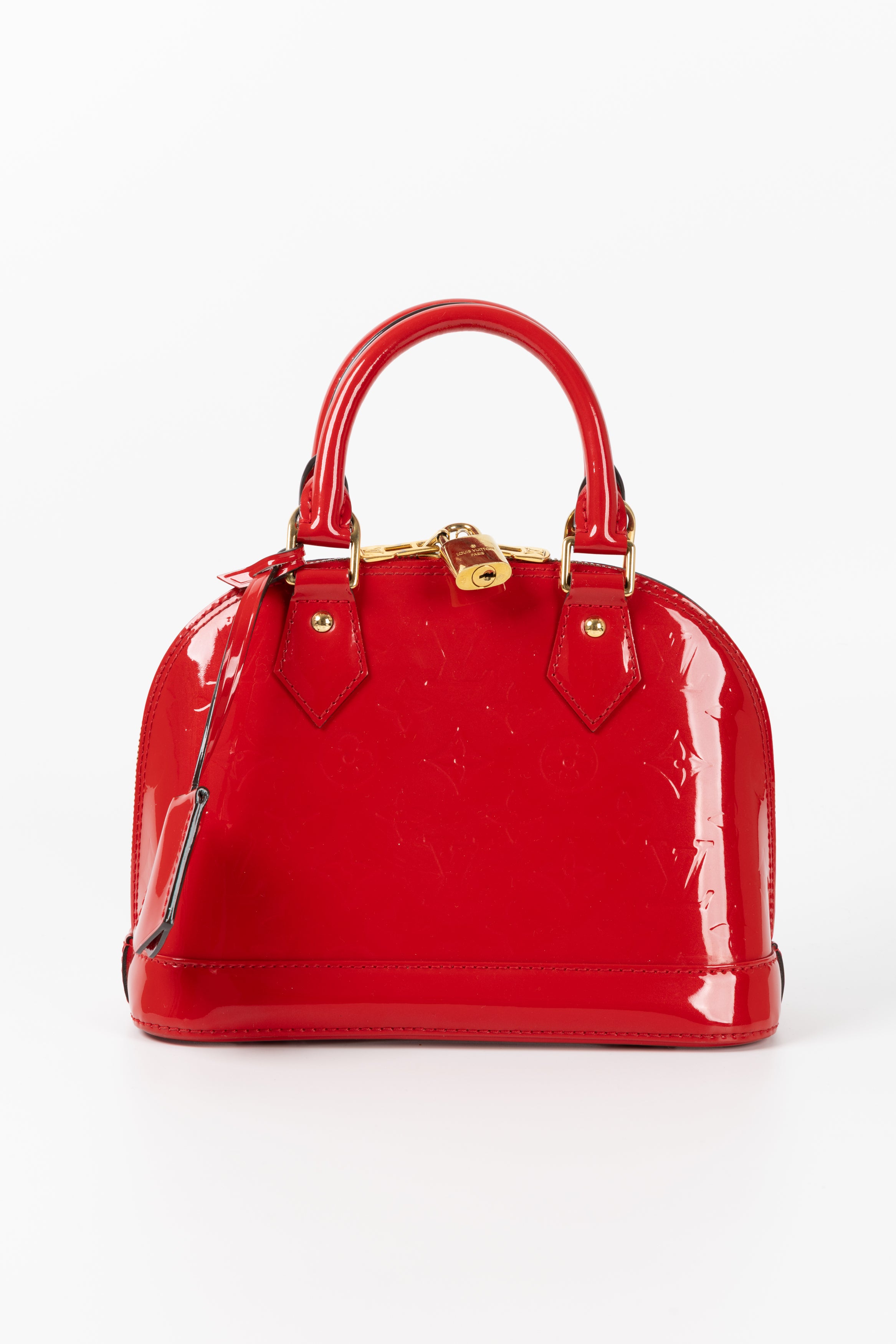 LOUIS VUITTON ALMA IN VERNICE ROSSA BB