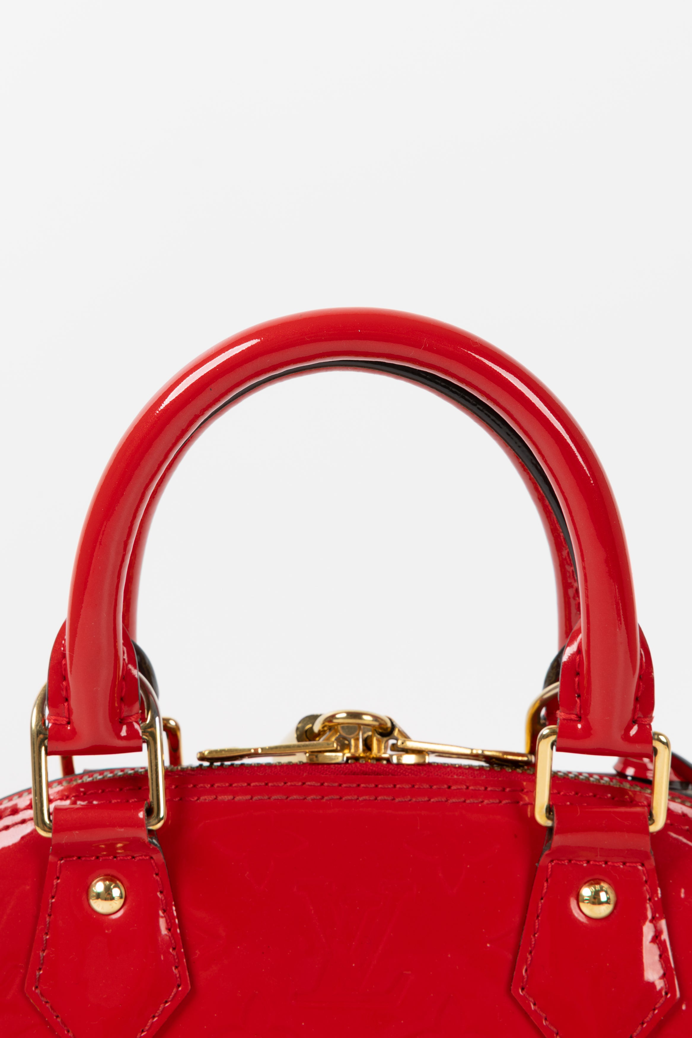 LOUIS VUITTON ALMA IN VERNICE ROSSA BB