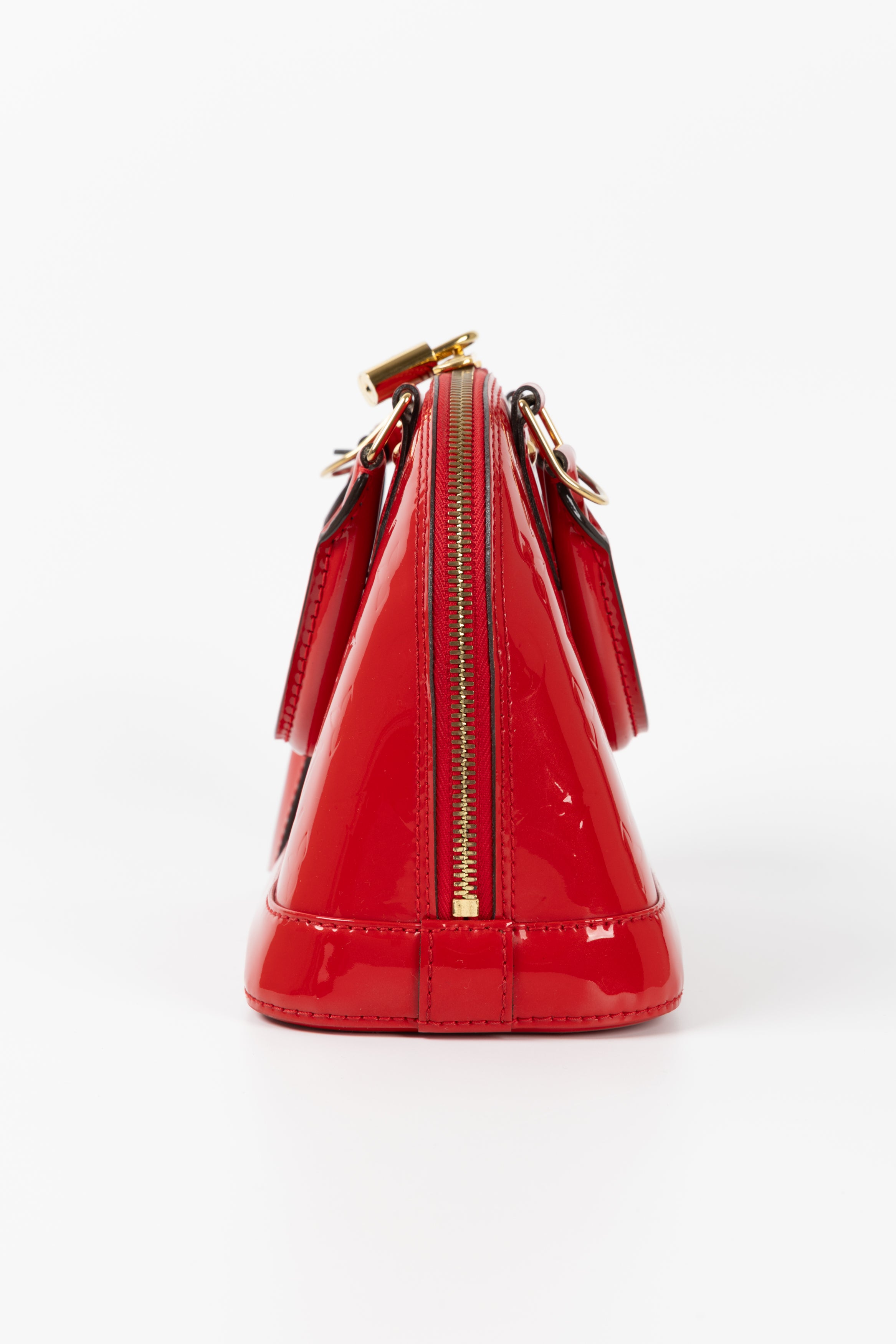 LOUIS VUITTON ALMA IN VERNICE ROSSA BB