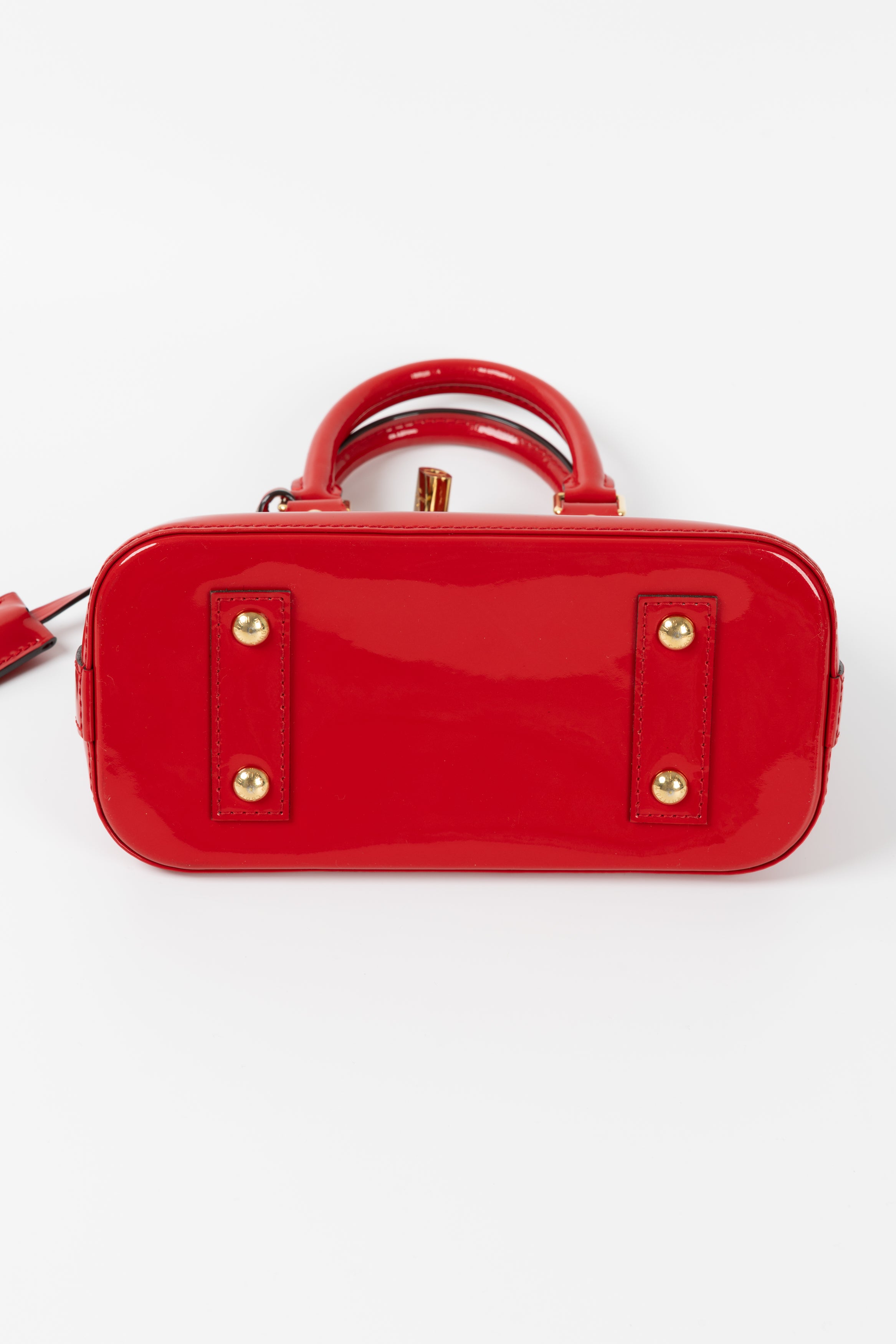 LOUIS VUITTON ALMA IN VERNICE ROSSA BB