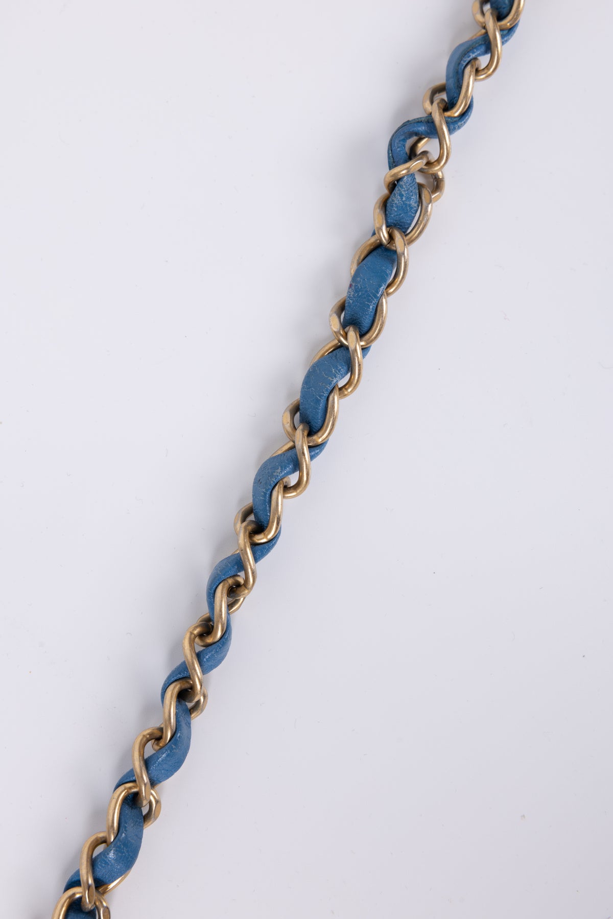 CHANEL MINI SQUARE BLU