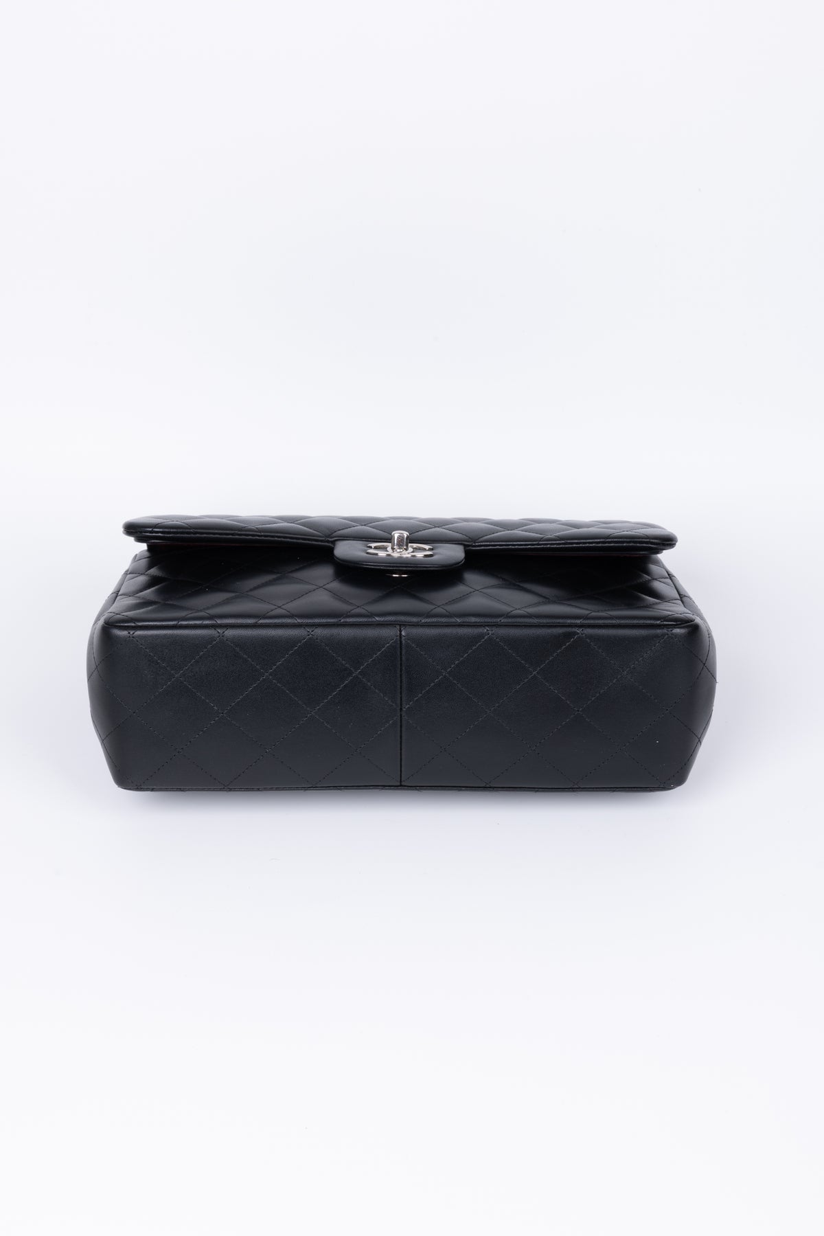 CHANEL JUMBO NERA \ ARGENTO