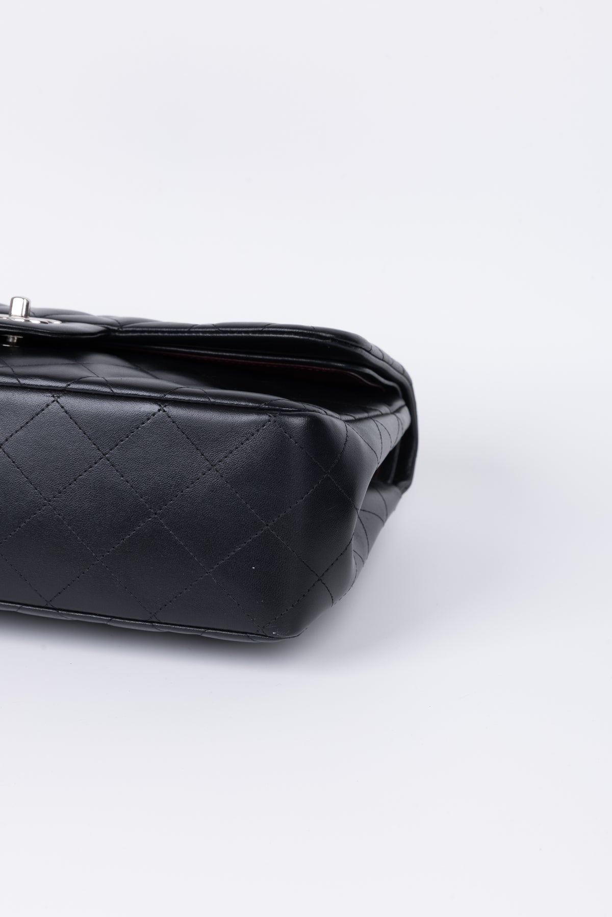 CHANEL JUMBO NERA \ ARGENTO