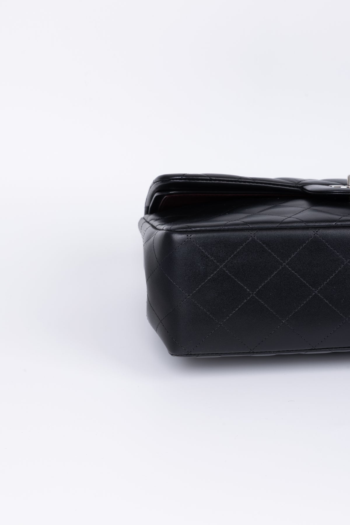 CHANEL JUMBO NERA \ ARGENTO