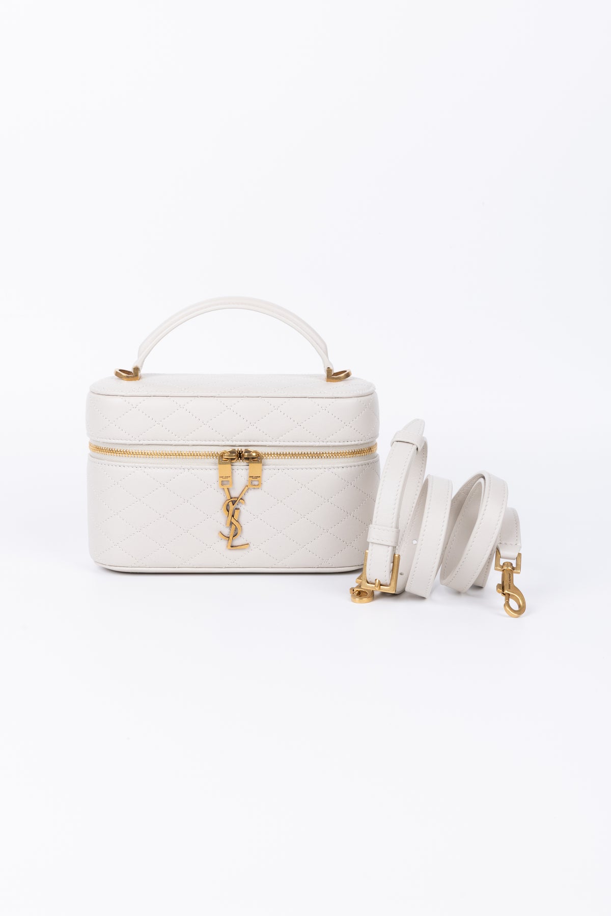 SAINT LAURENT VANITY GABY BIANCO MEDIO