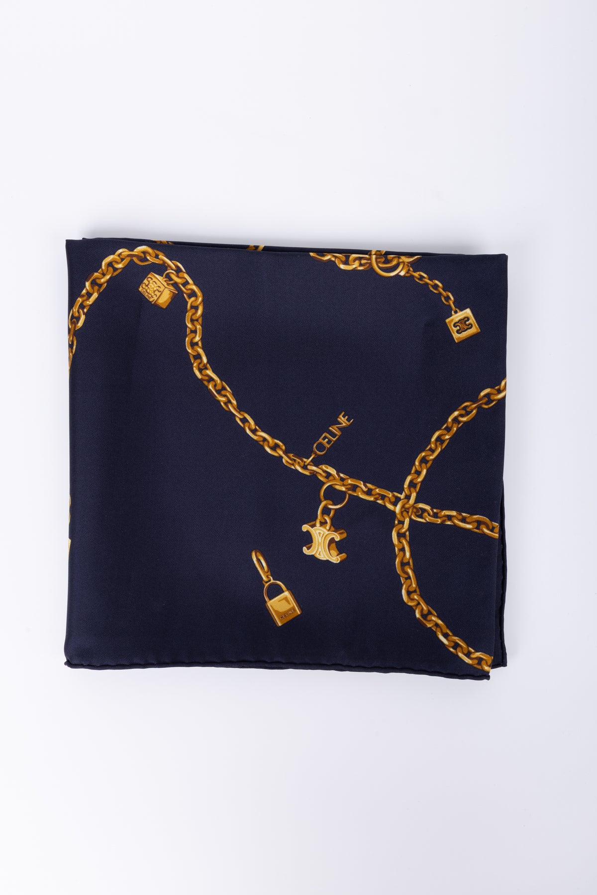 CELINE FOULARD BLU ART 37