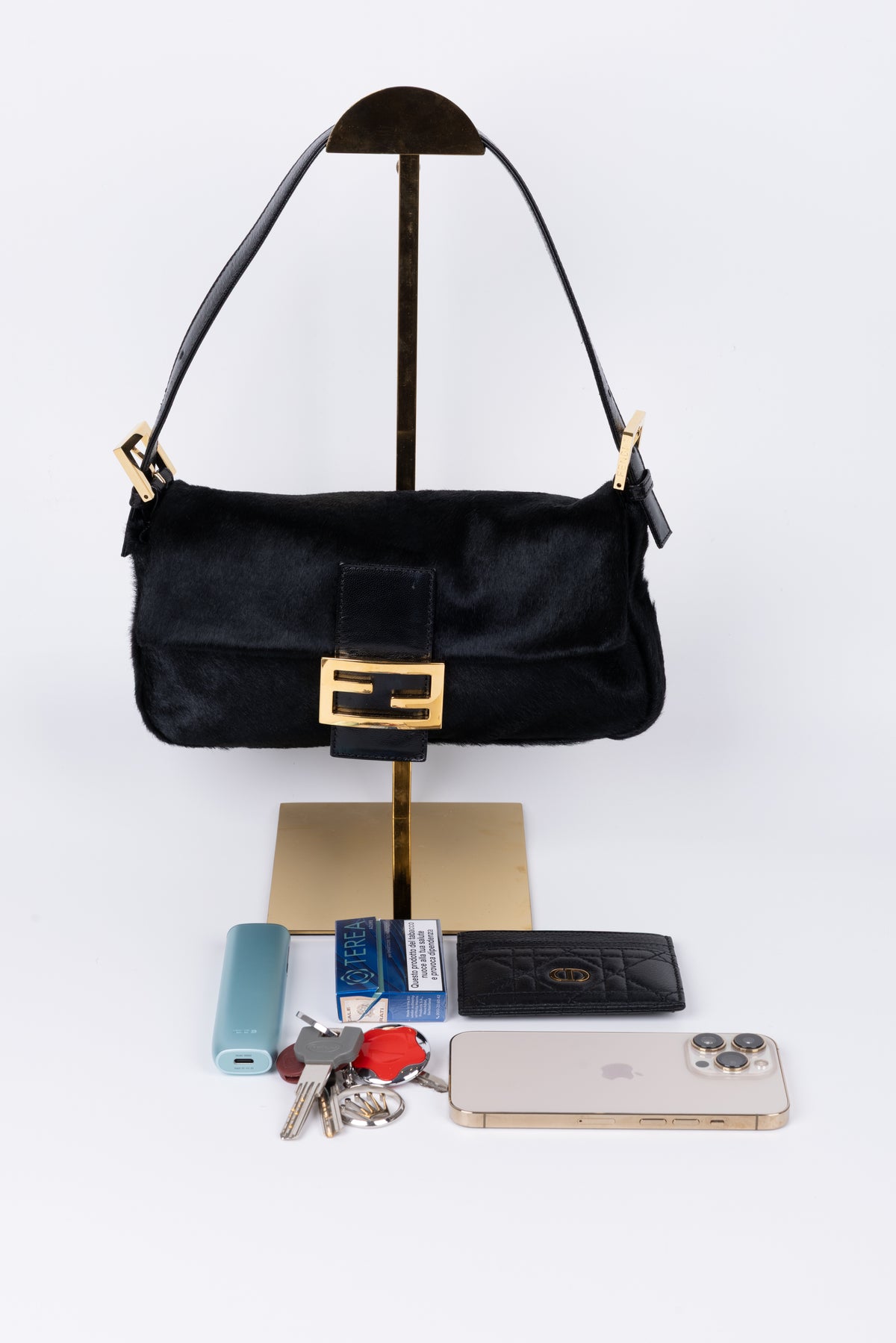 FENDI BAGUETTE CAVALLINO