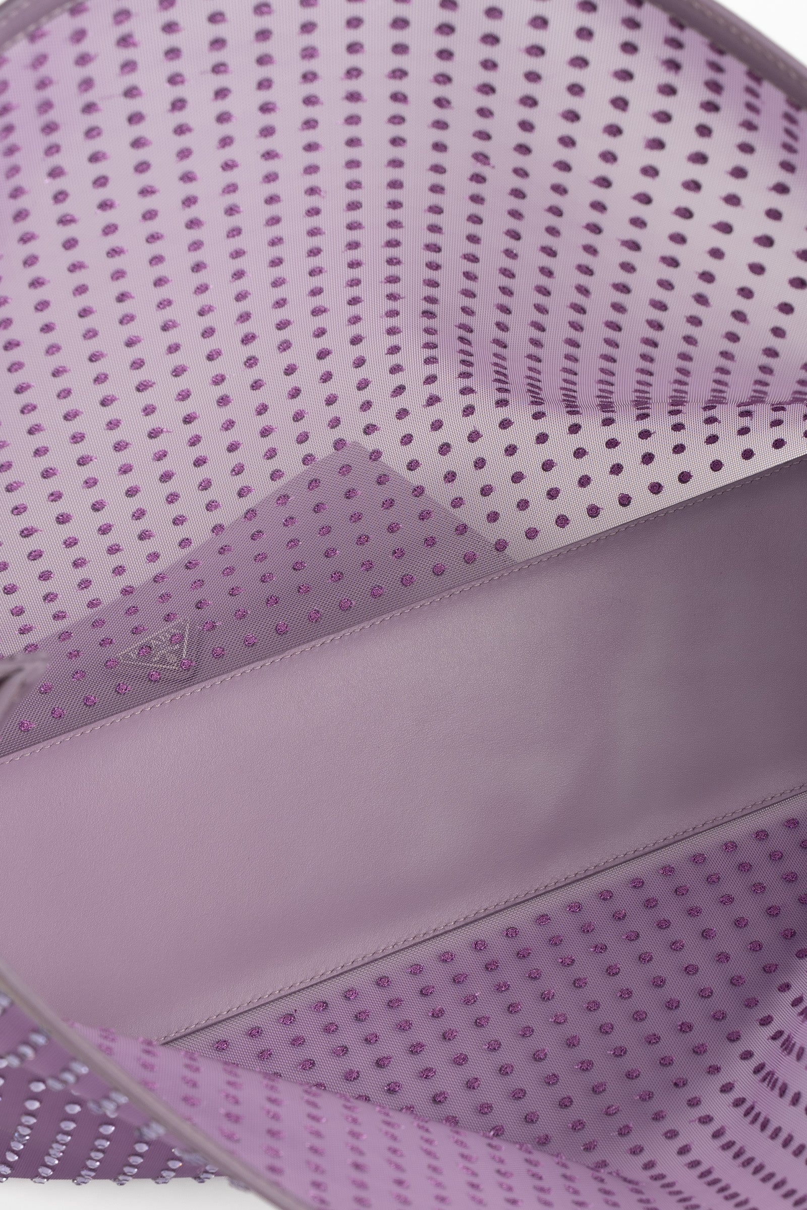 Prada Shopper Viola con paillettes
