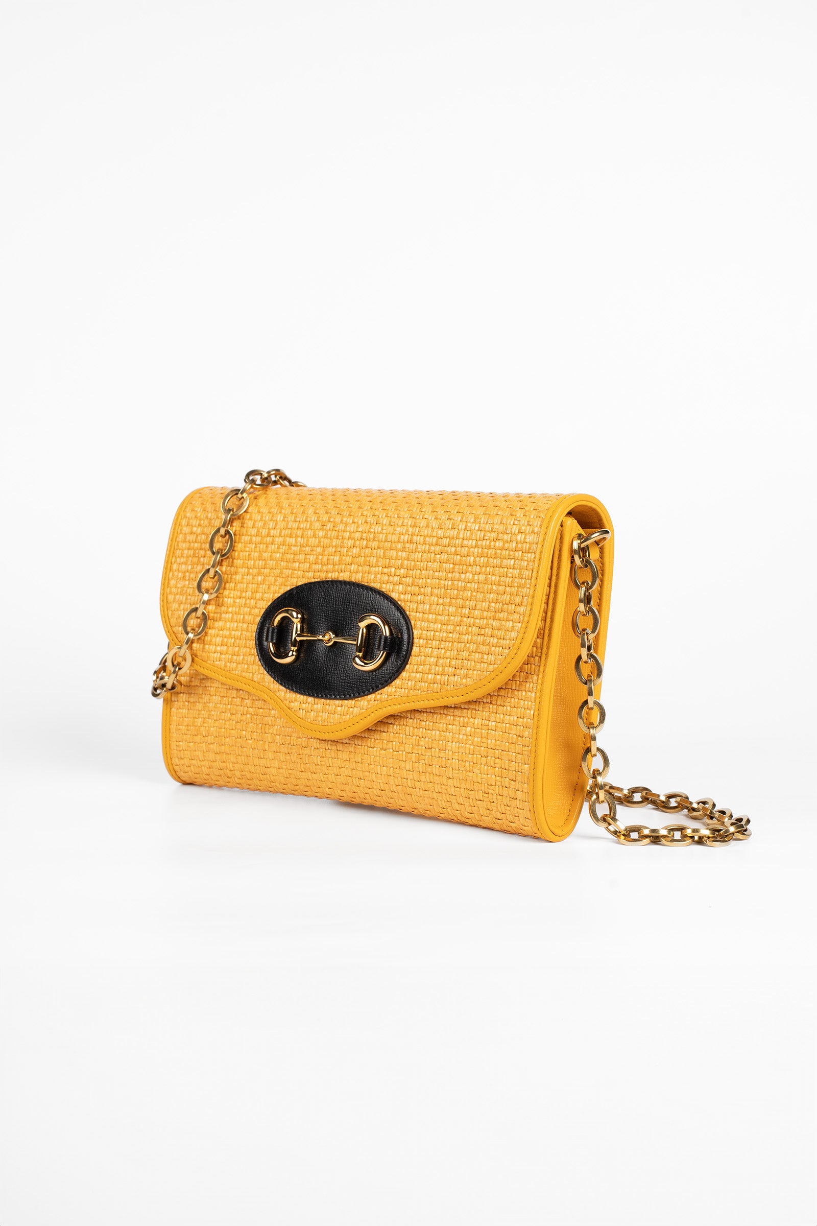 Gucci pochette Horsebit Ocra