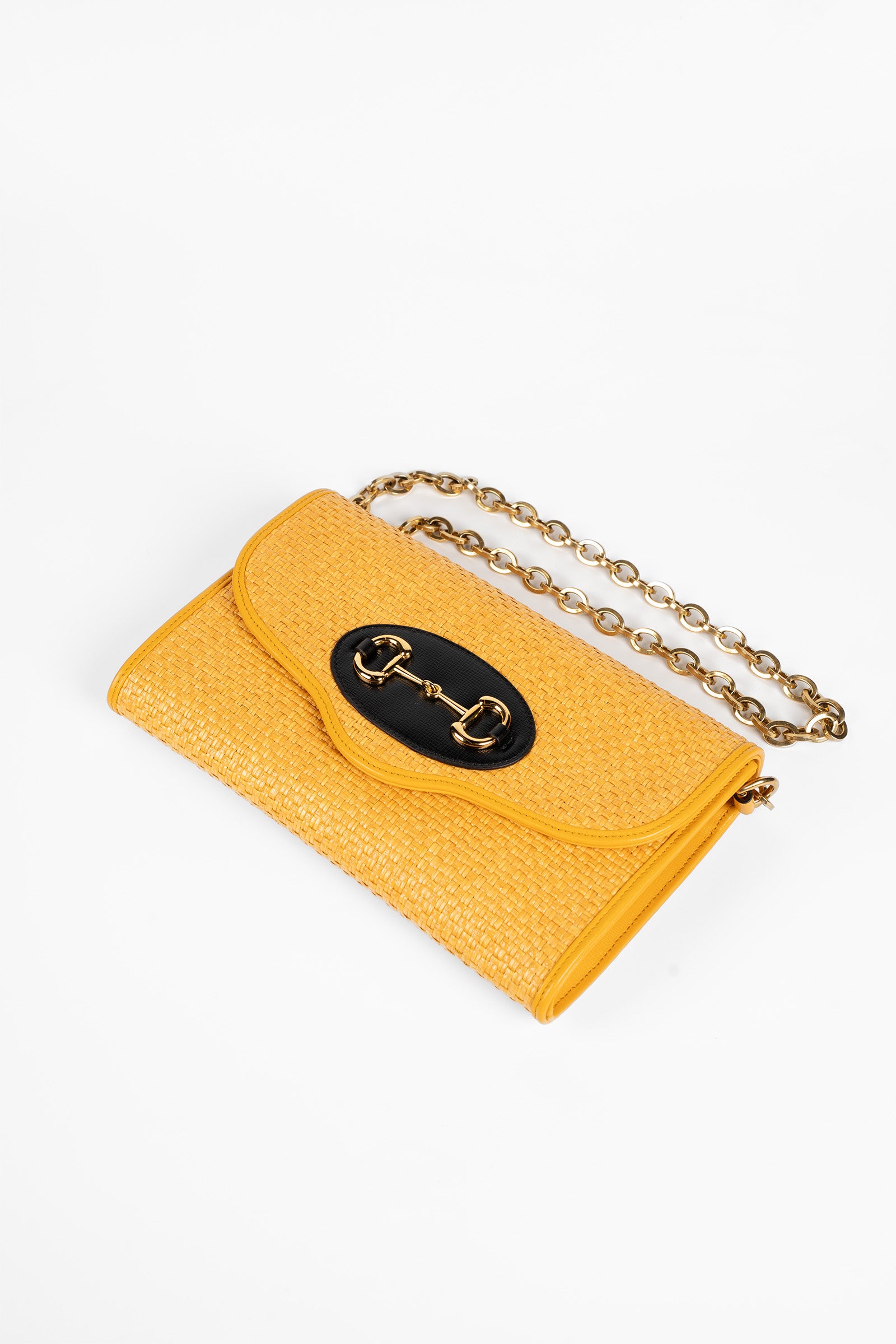 Gucci pochette Horsebit Ocra
