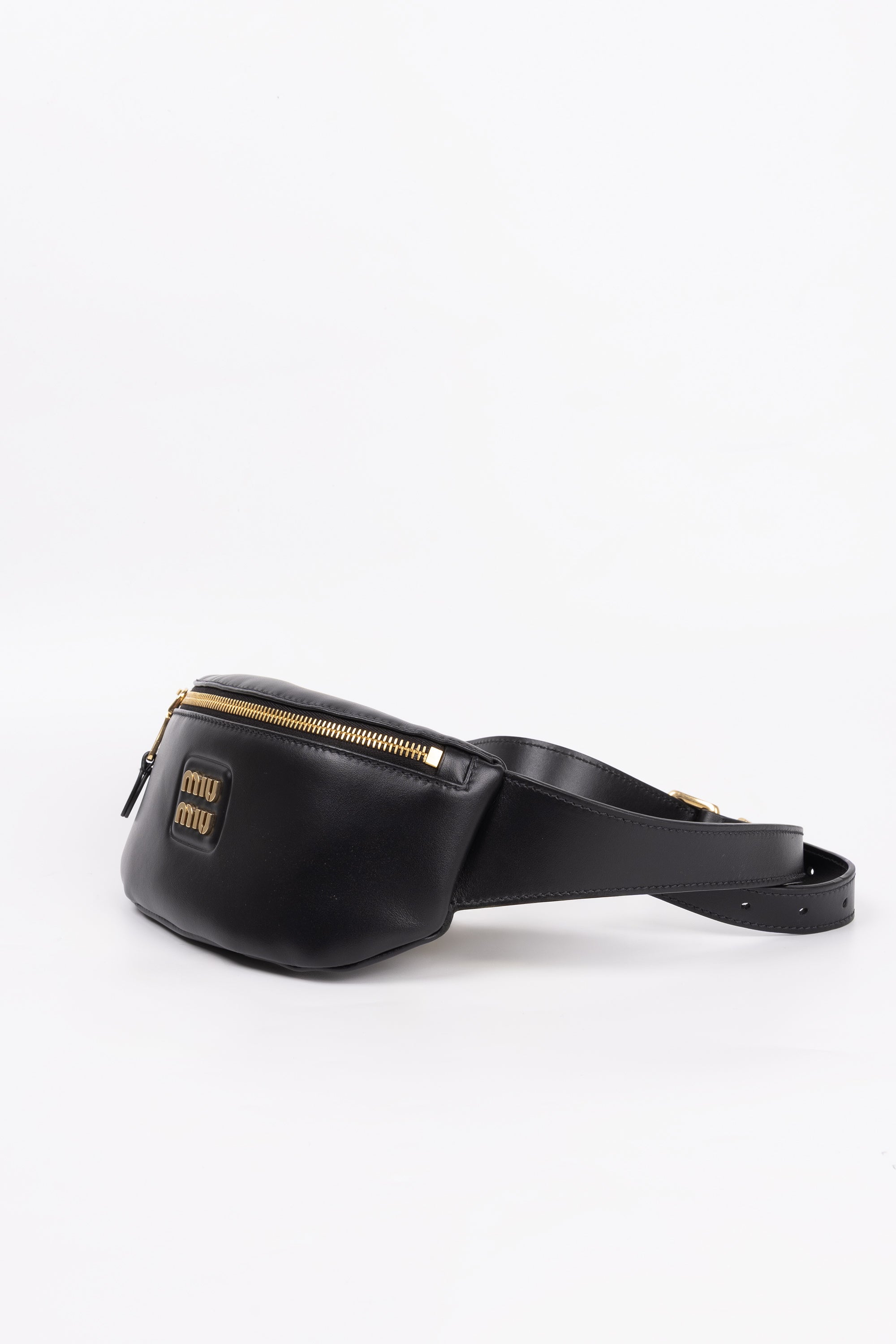 Miu Miu Marsupio Piccolo in pelle Nero