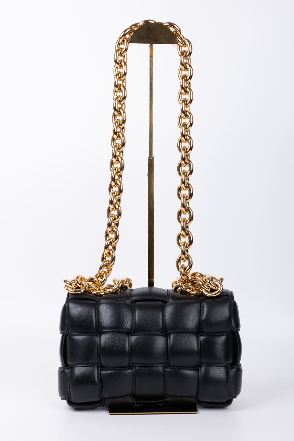 BOTTEGA VENETA PADDED CHAIN NERA