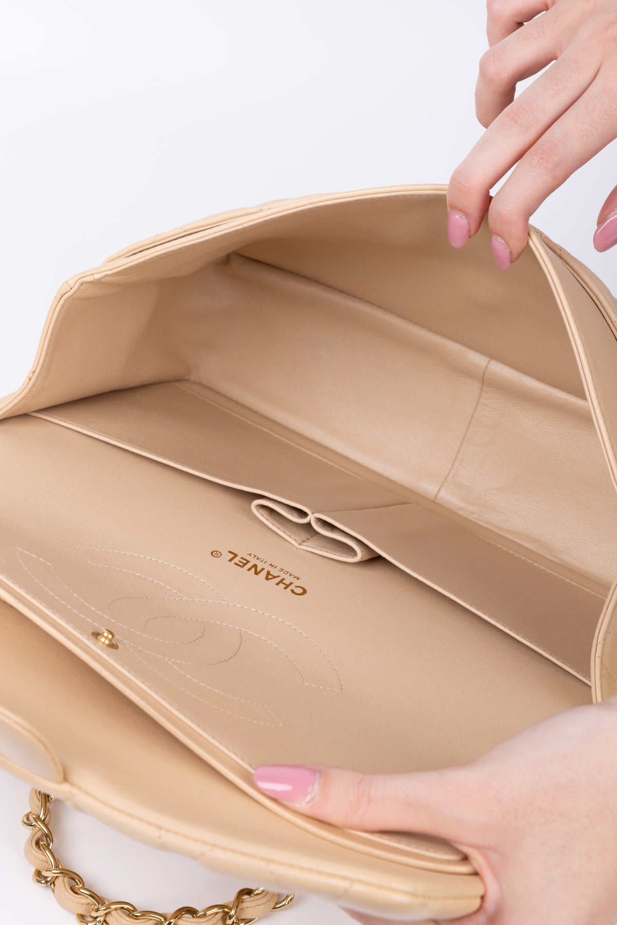 CHANEL JUMBO BEIGE