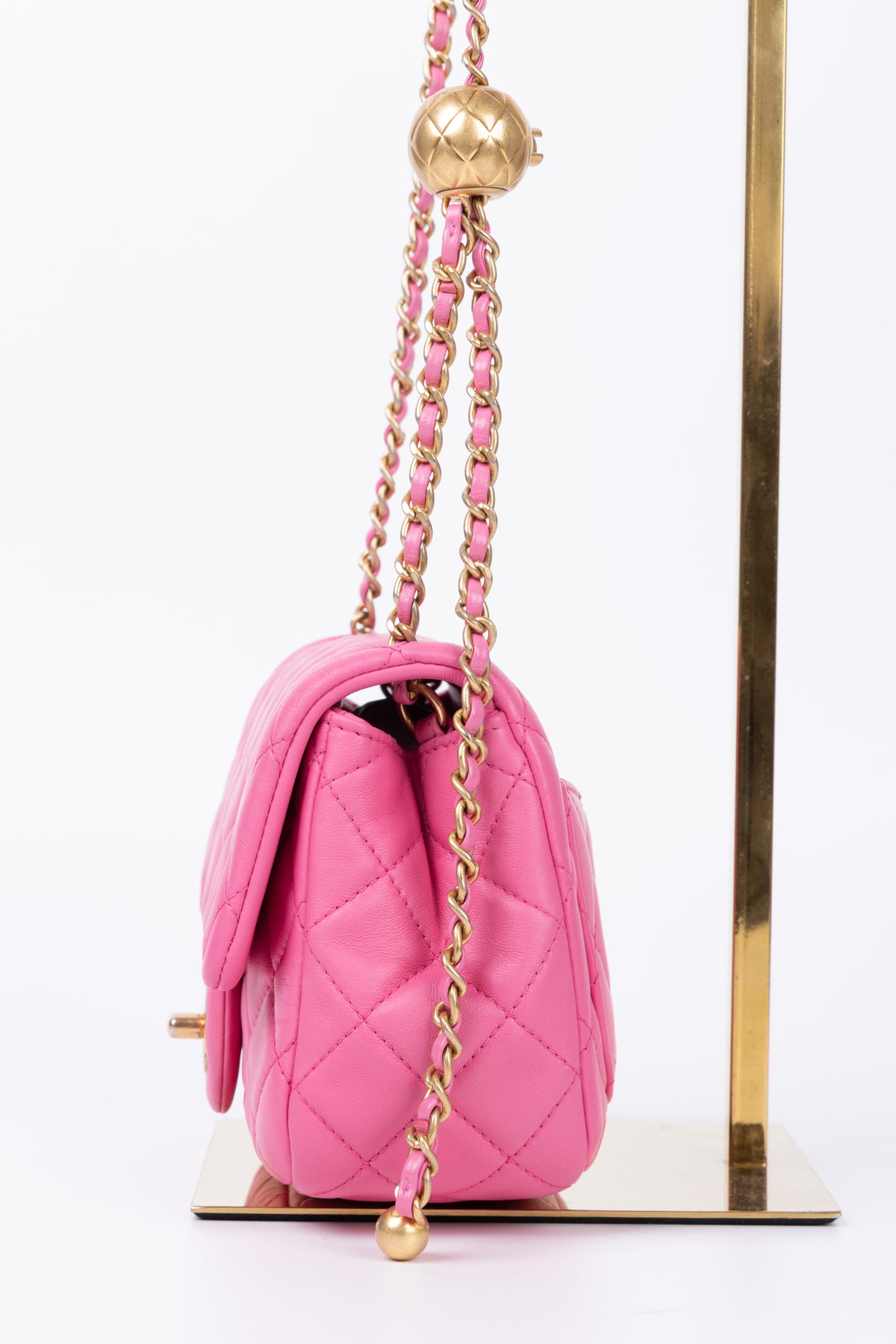 CHANEL MINI SQUARE SFERA ROSA