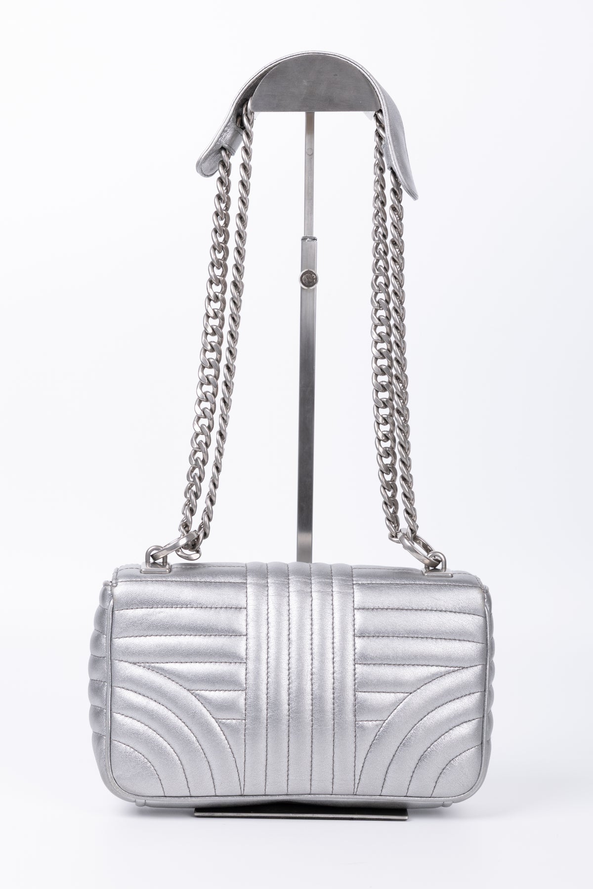 PRADA DIAGRAMME SILVER