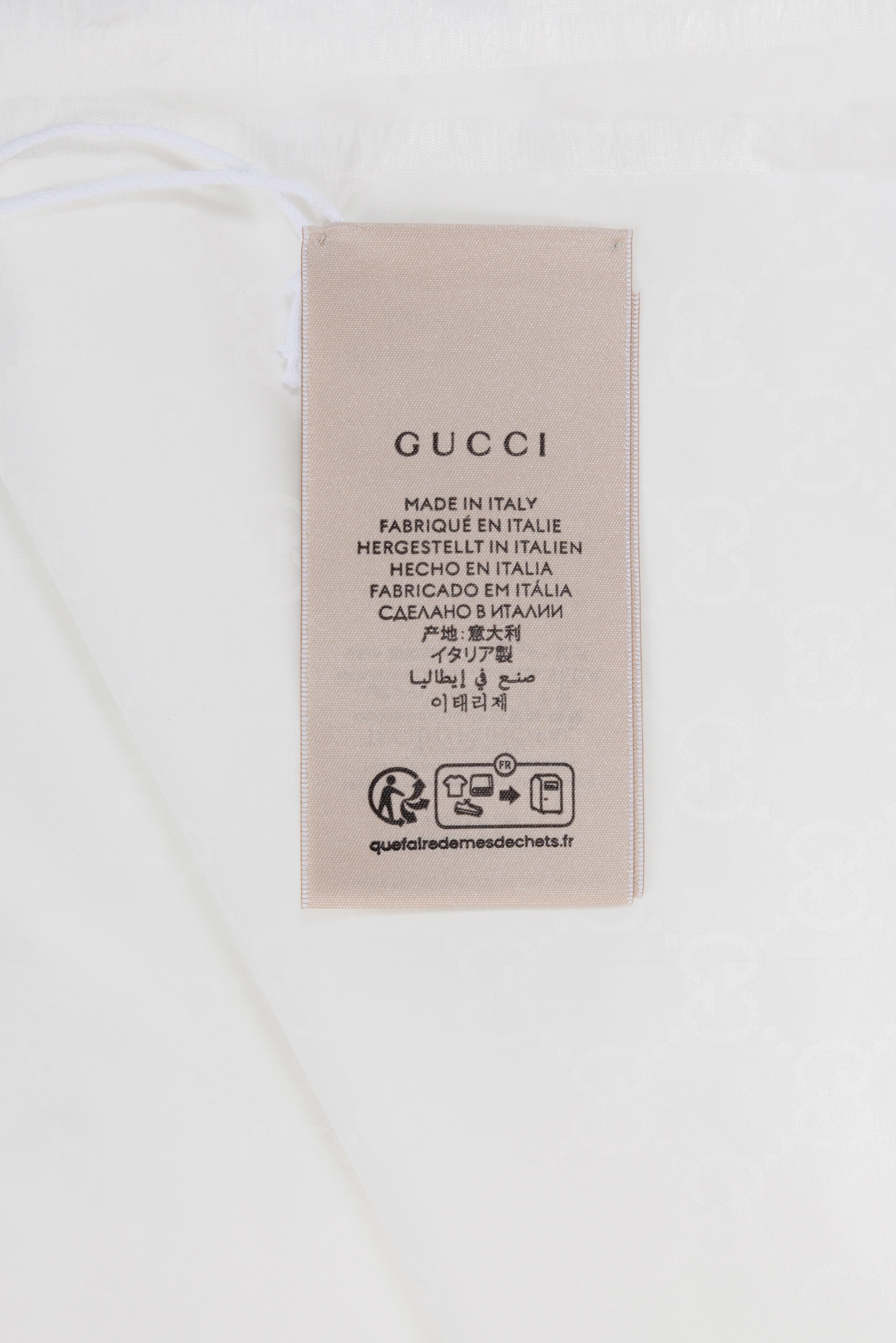 Gucci GG Bianca Seta Opaca 06