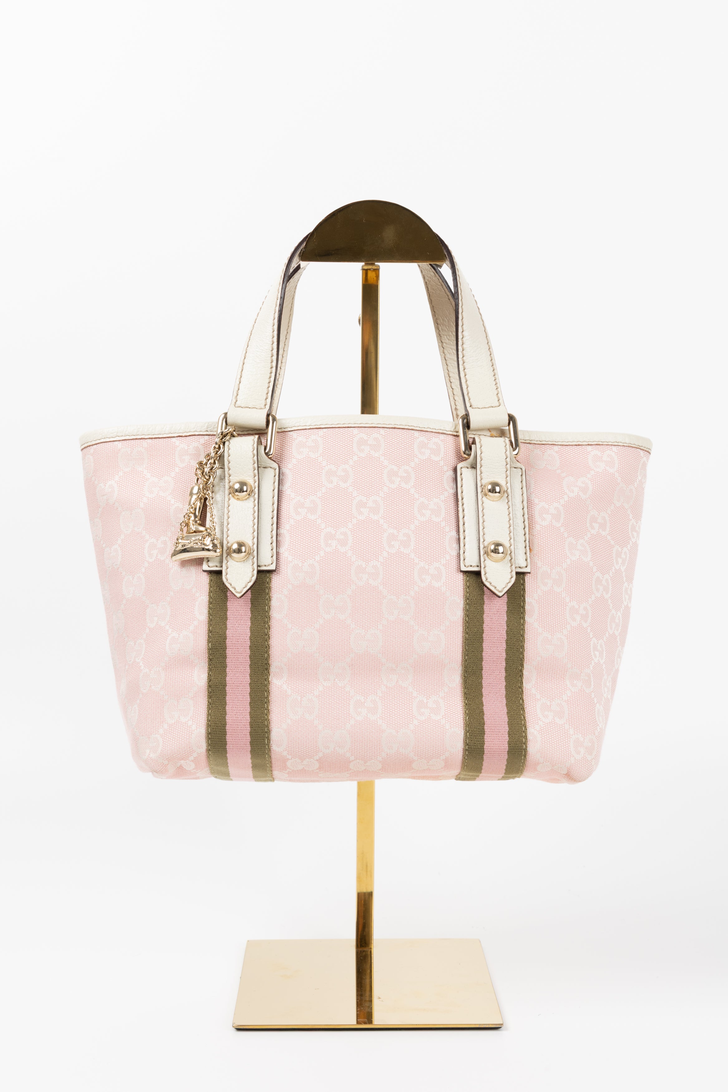 GUCCI CANVAS MINI TOTE BAG