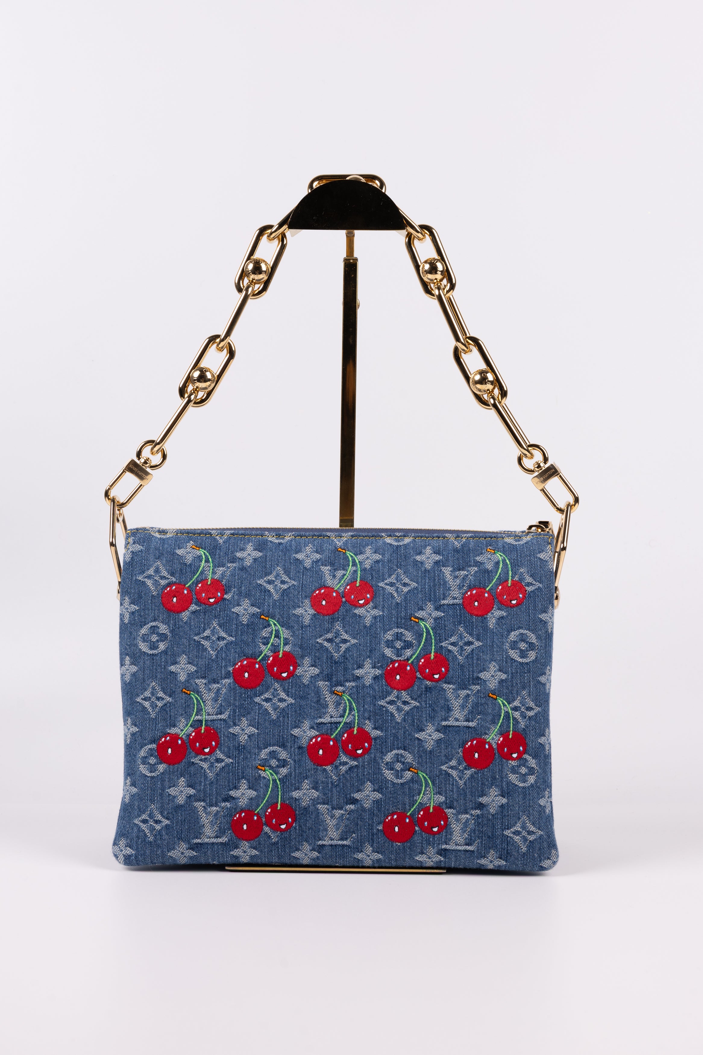 Louis Vuitton Coussin x Murakami in denim