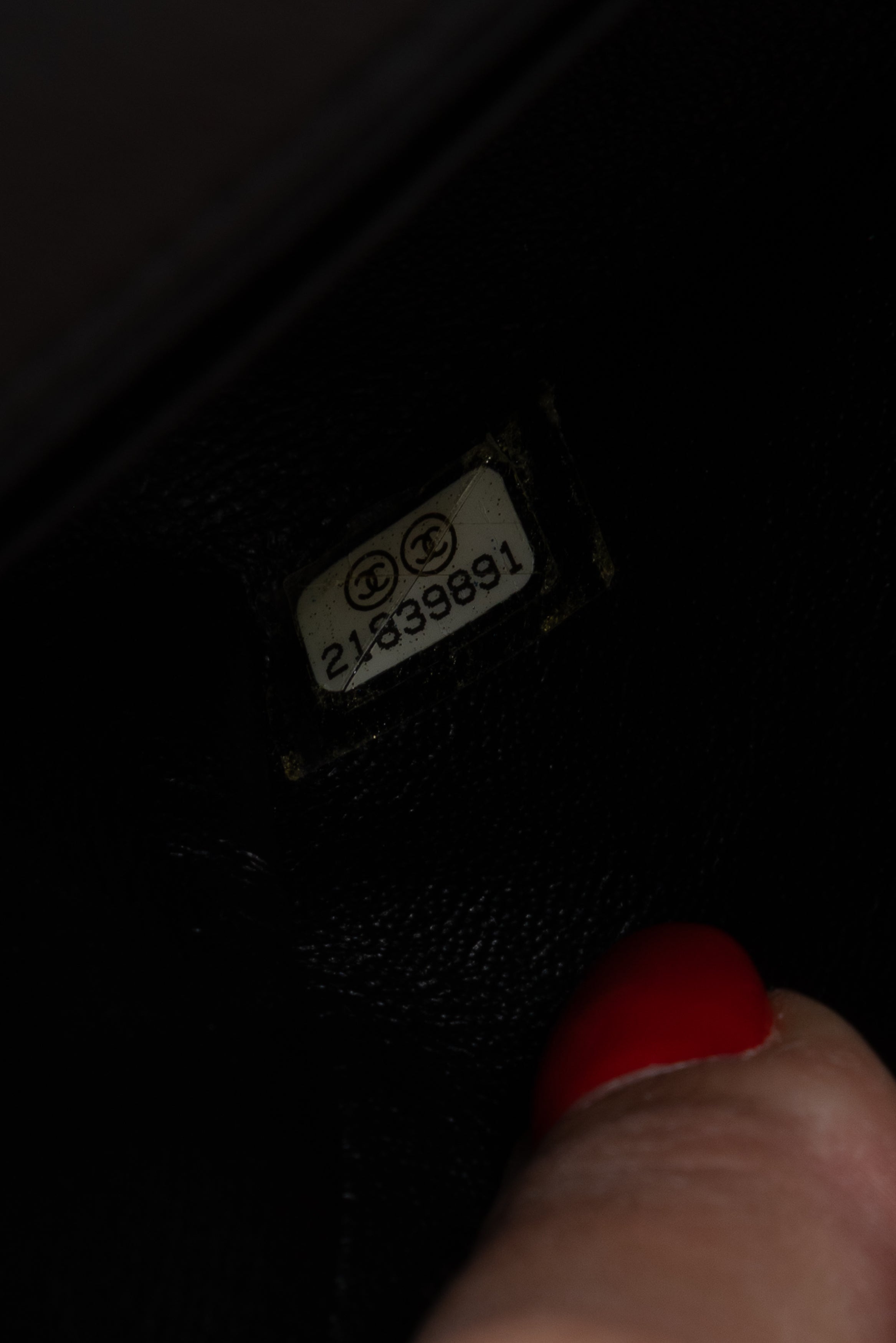 CHANEL MINI SQUARE NERA