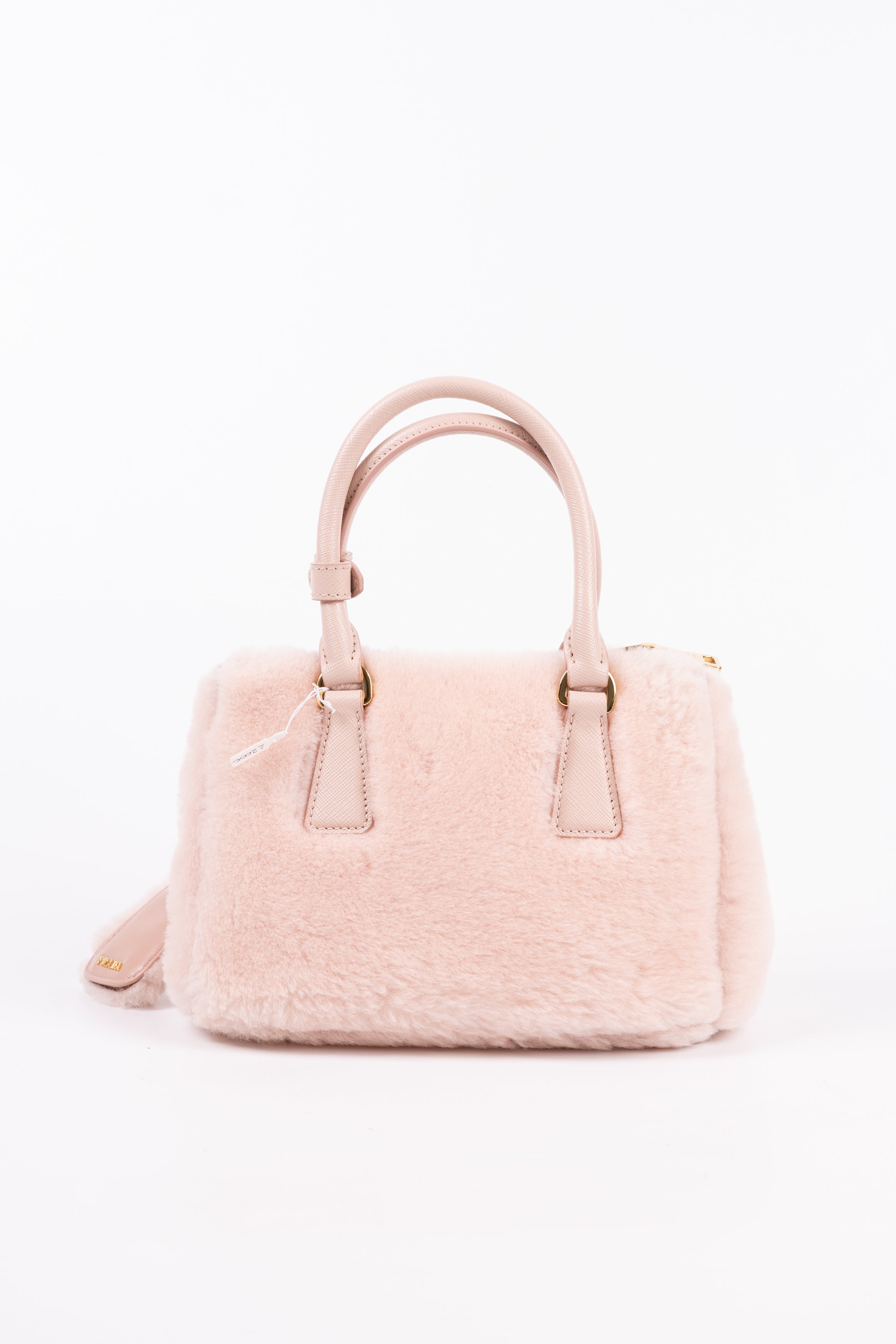 Prada galleria Piccola in montone rosa