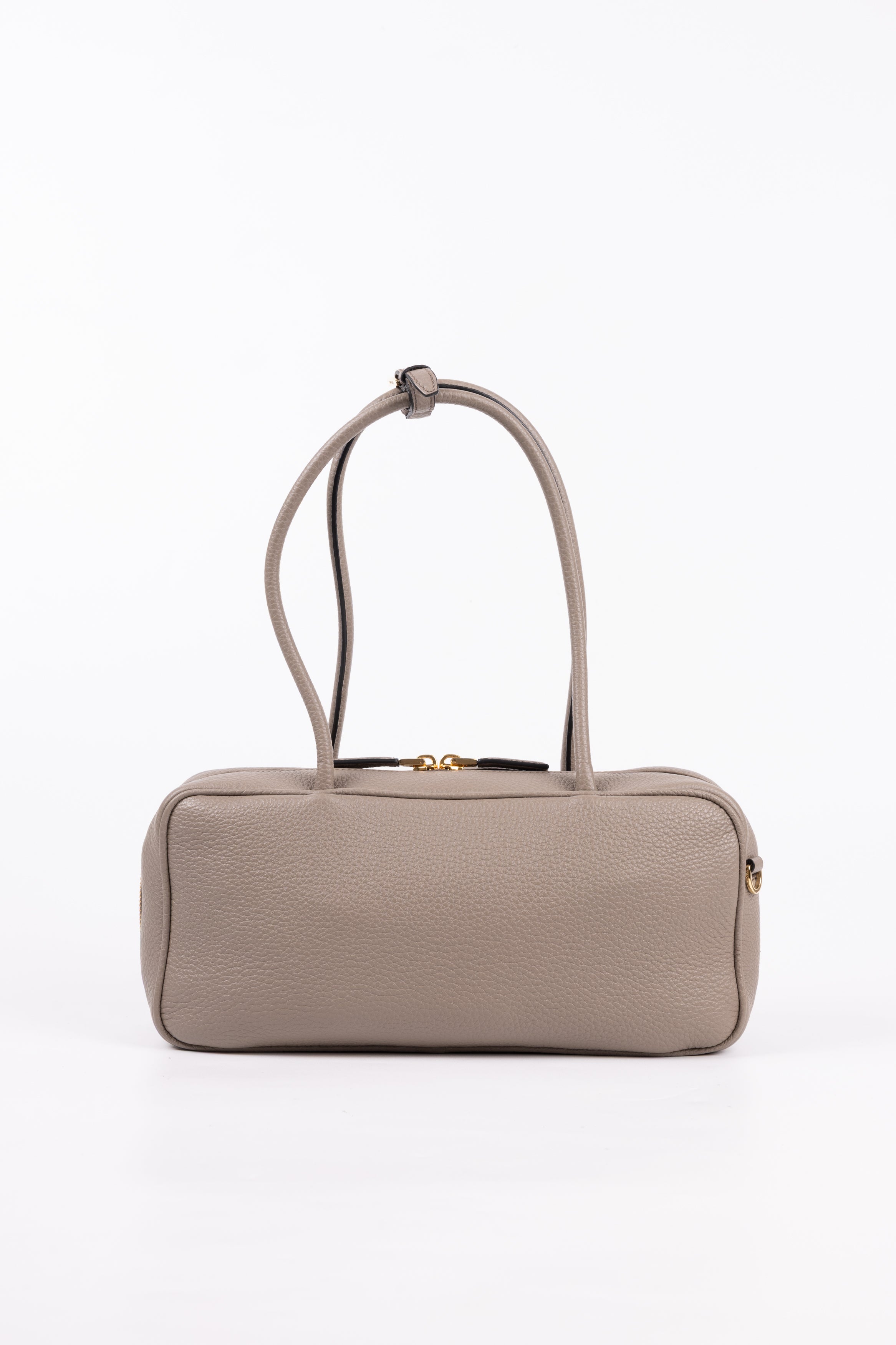 Prada Borsa a mano Tote piccola grigia