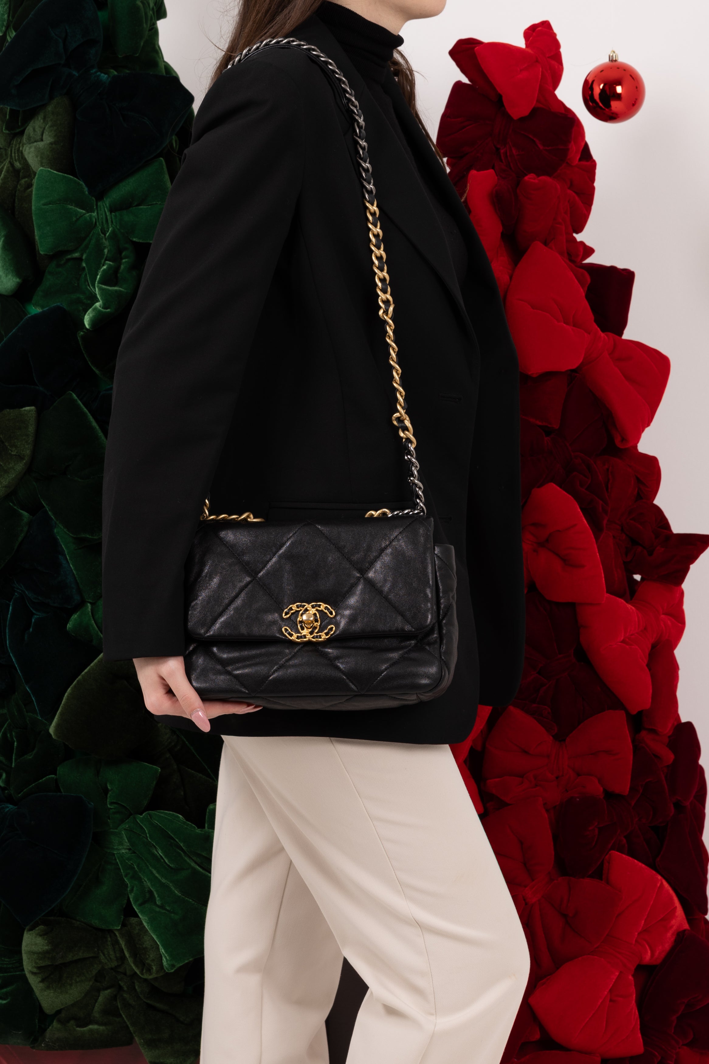 Chanel 19 Small Nera