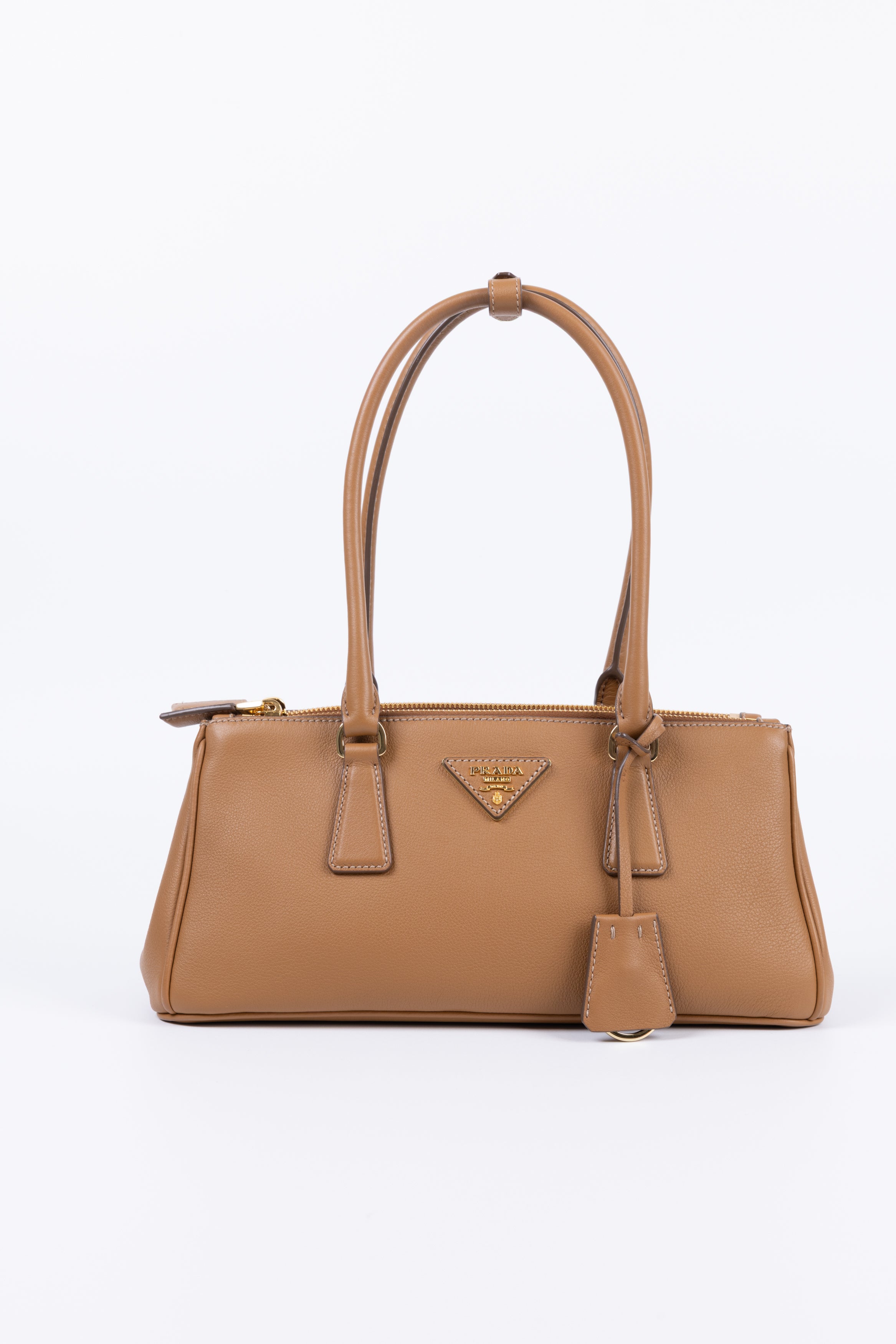 PRADA GALLERIA MEDIUM BEIGE CARAMEL