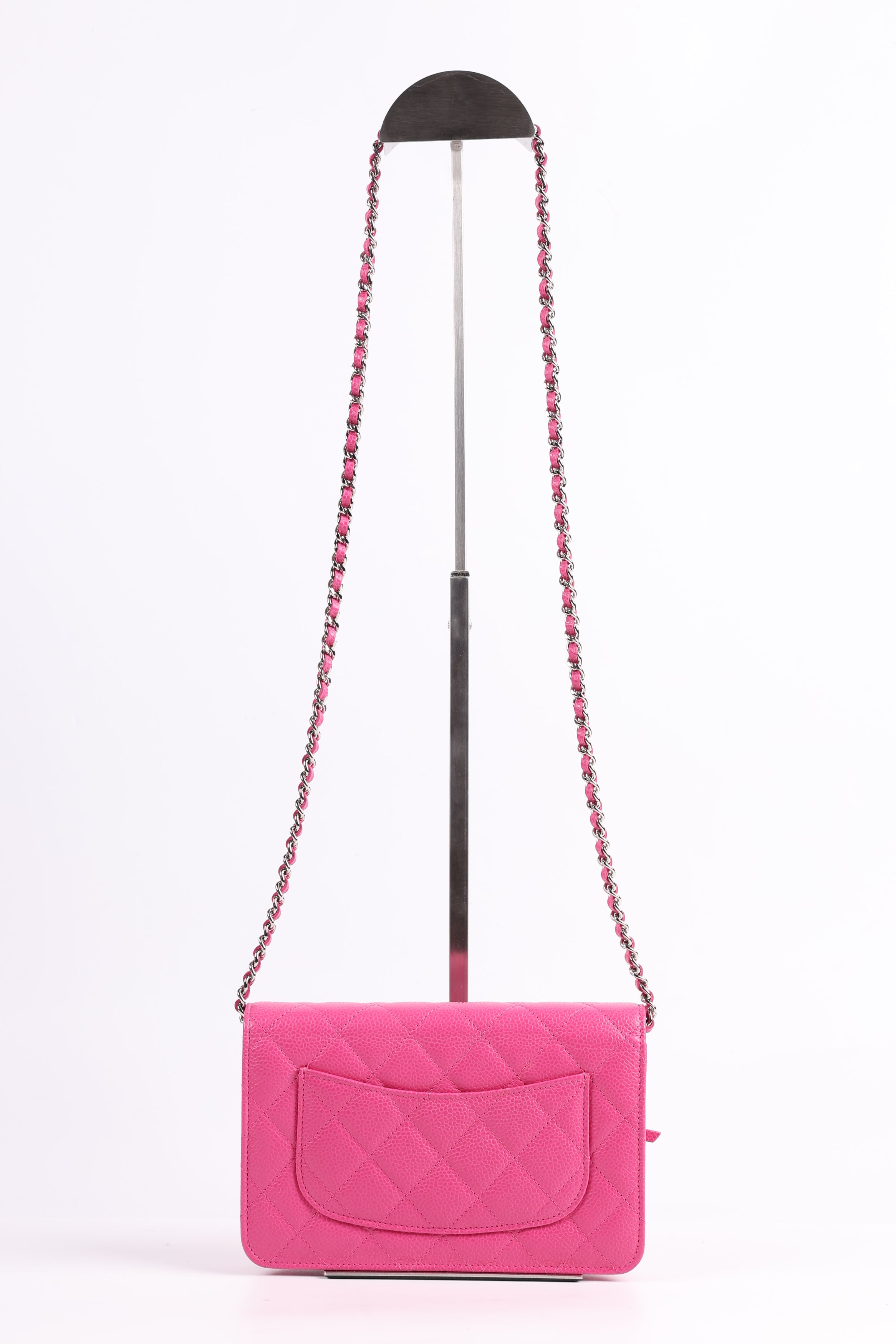 Chanel Wallet on Chain Pink