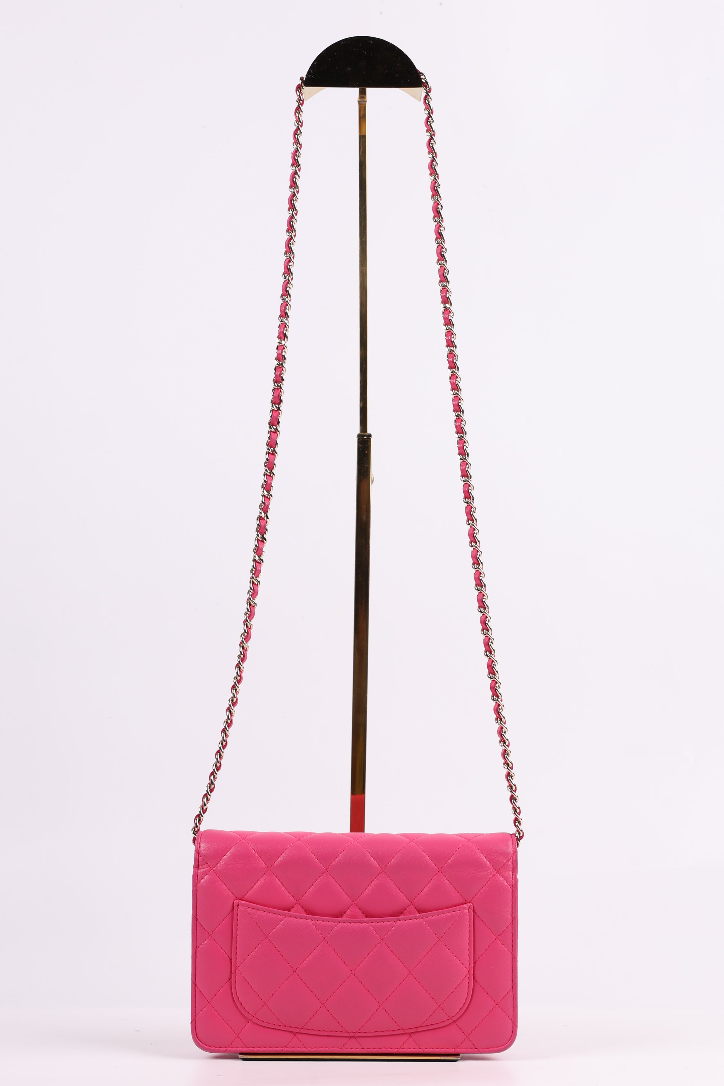 Chanel Wallet Lambskin Pink