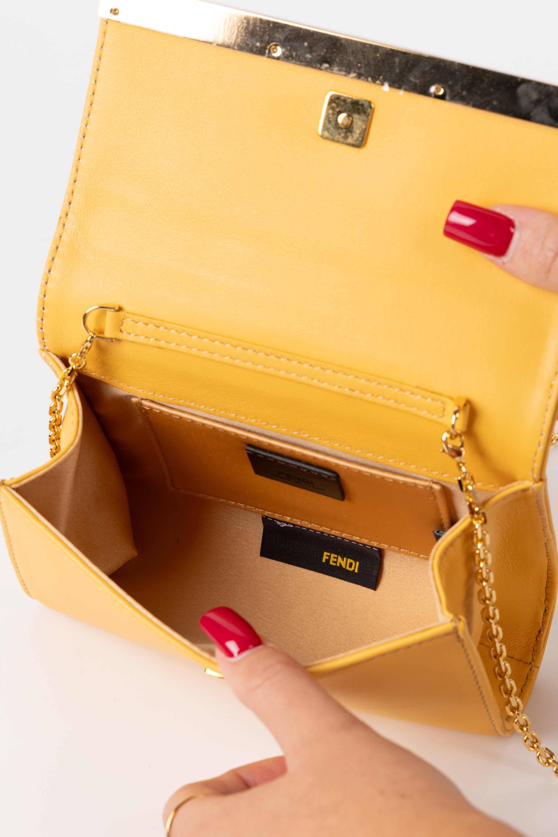 Fendi Mini Rush Clutch